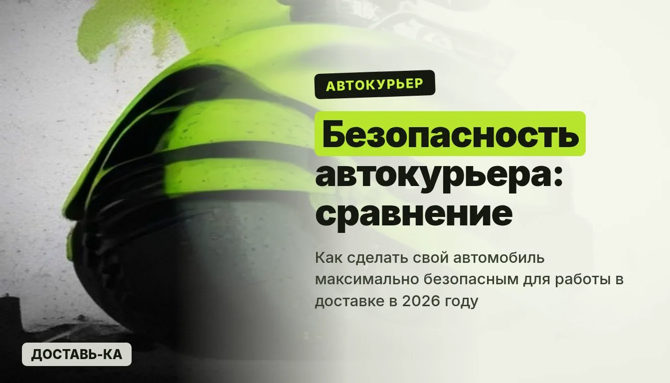 Автокурьер: как сделать свой автомобиль максимально безопасным для работы в 2026 году