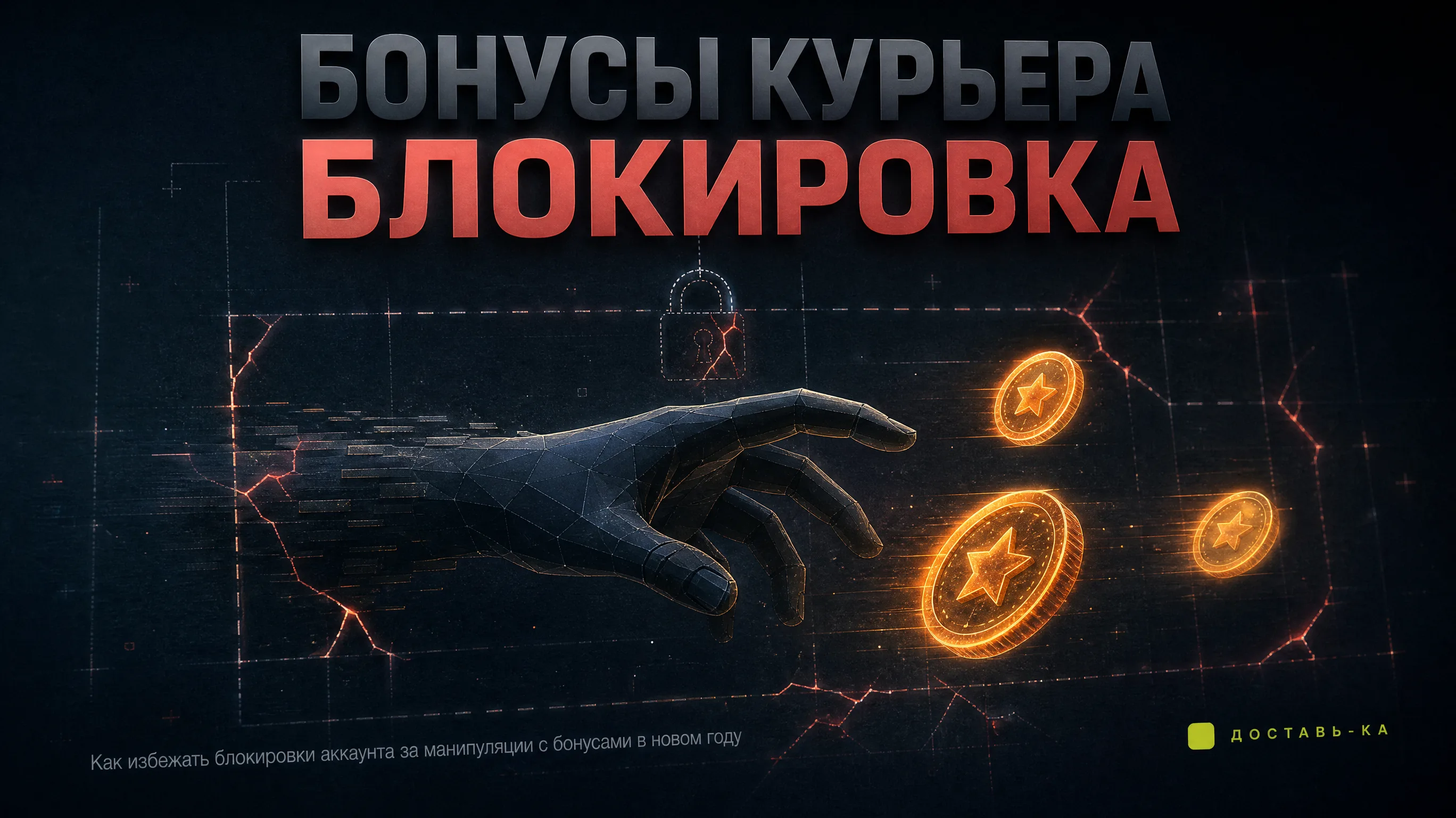 Блокировка за бонусы курьера: как избежать в 2026 году