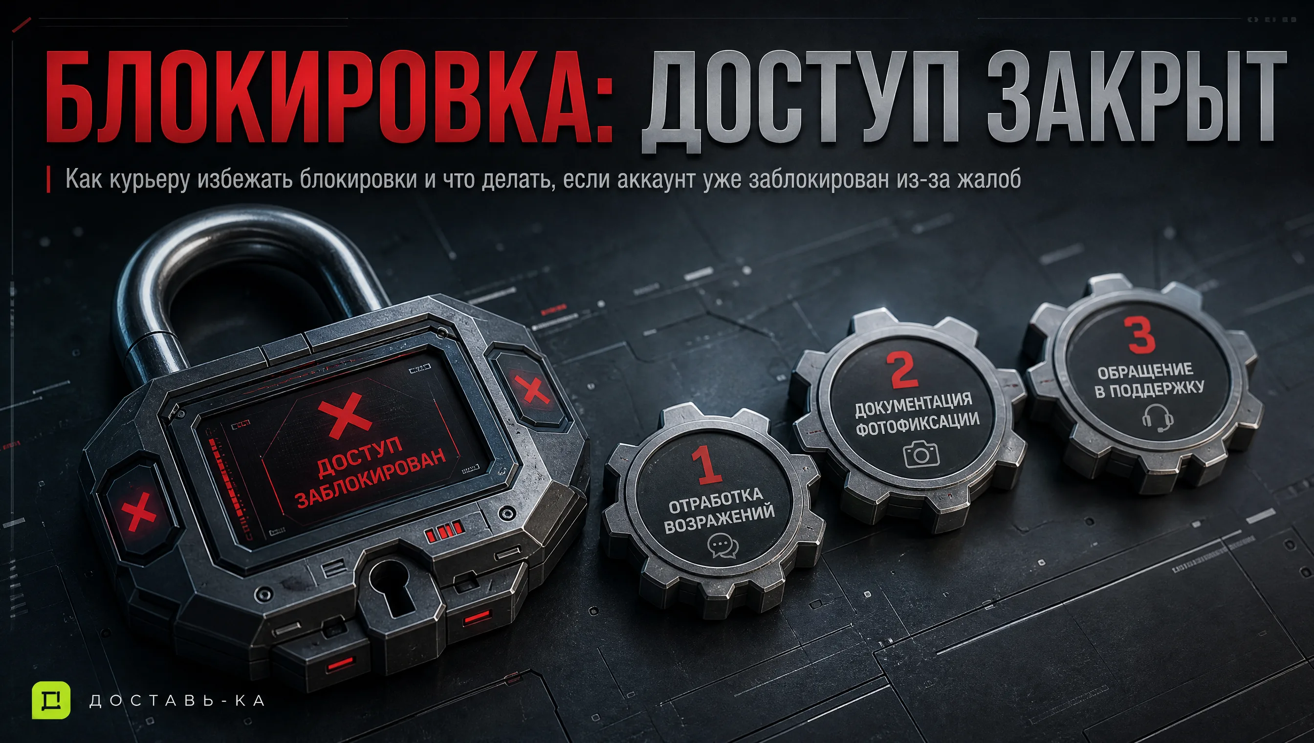 Блокировка за жалобы от магазинов: как избежать курьеру в 2026 году