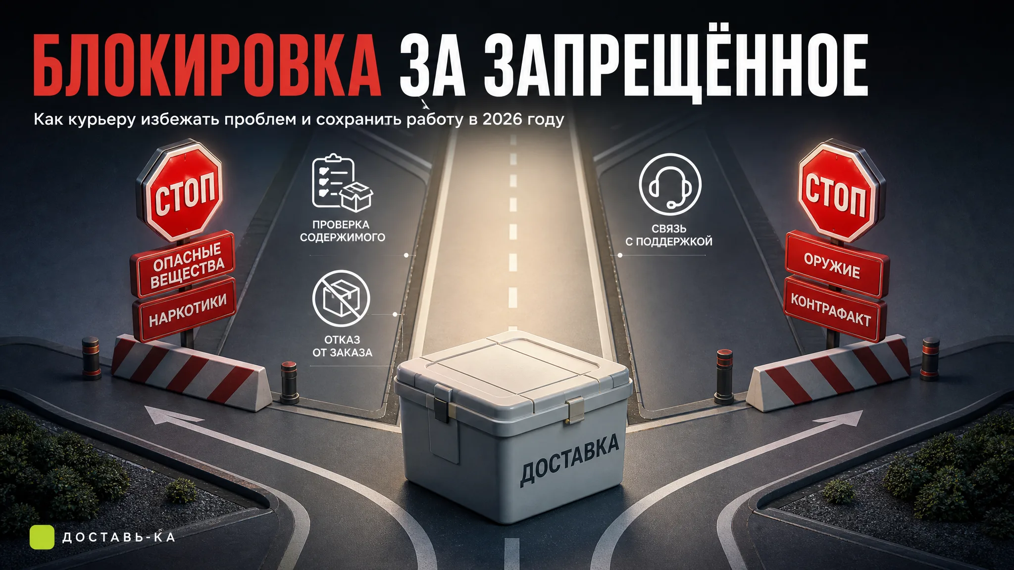 Блокировка за перевозку запрещенных товаров: как избежать в 2026 году