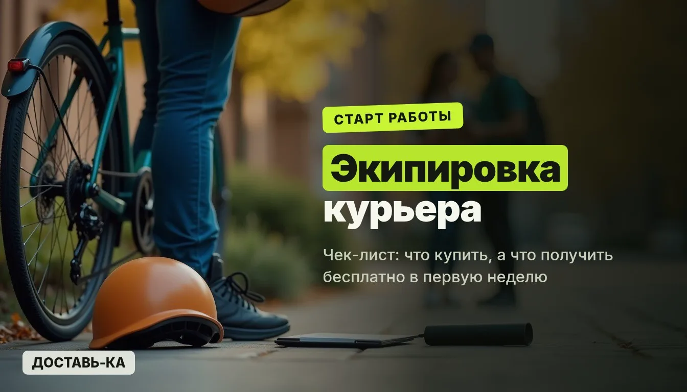 Форма и экипировка курьера Яндекс: что нужно с нуля в 2026 году