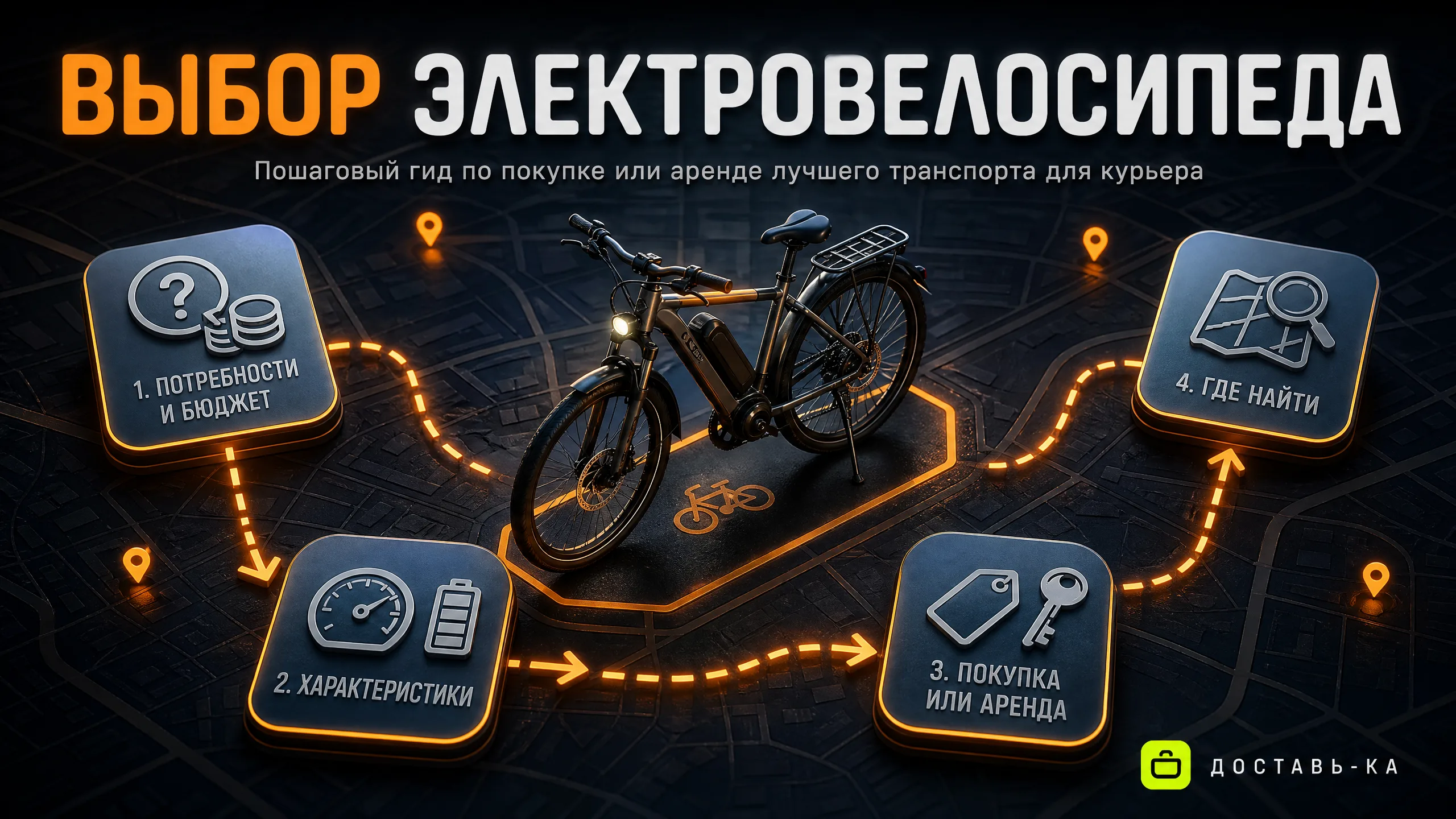 Лучший электровелосипед для курьера: как выбрать, купить или арендовать в 2026 году