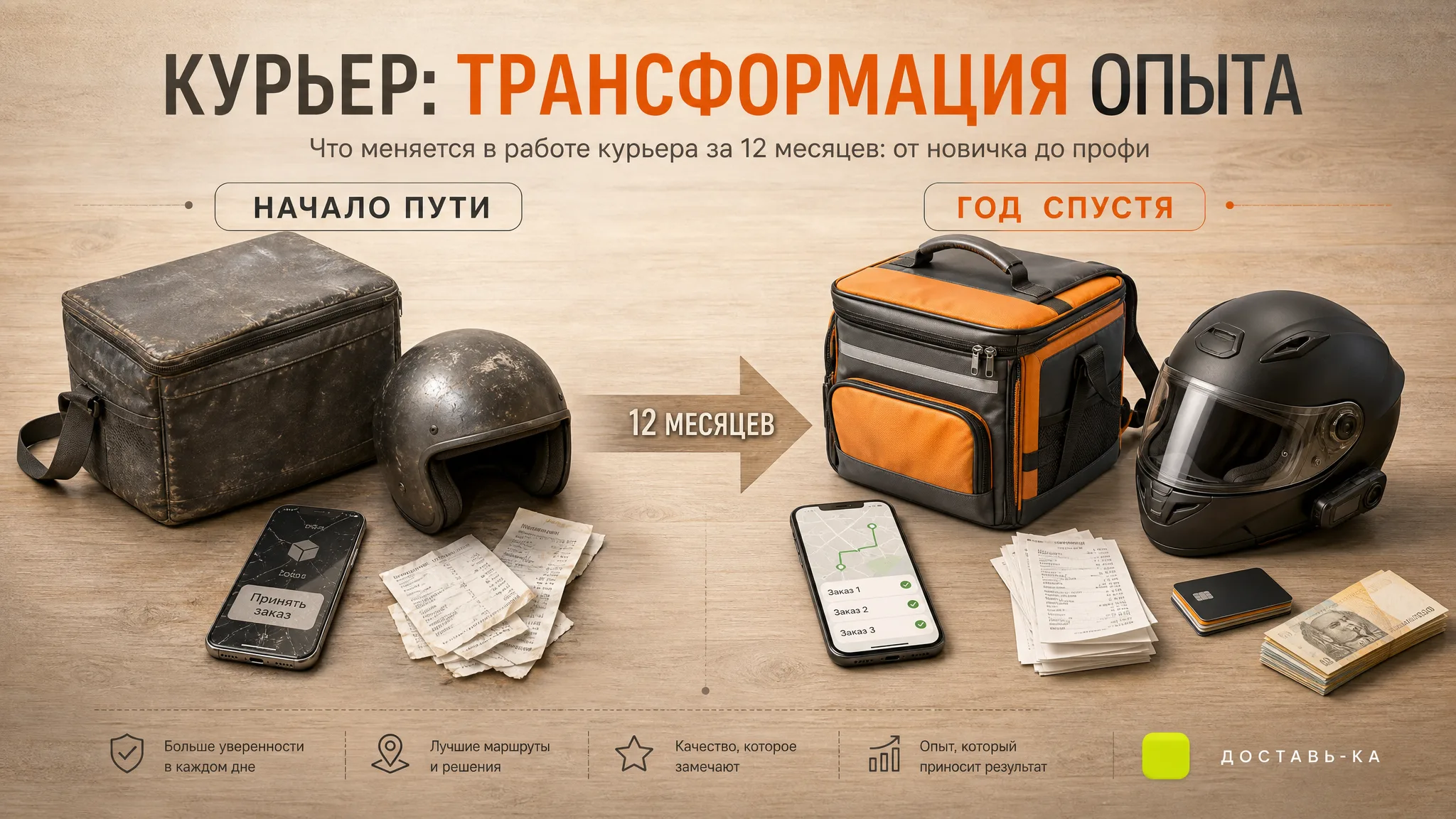 Год работы курьером: что изменилось за 12 месяцев в 2026 году