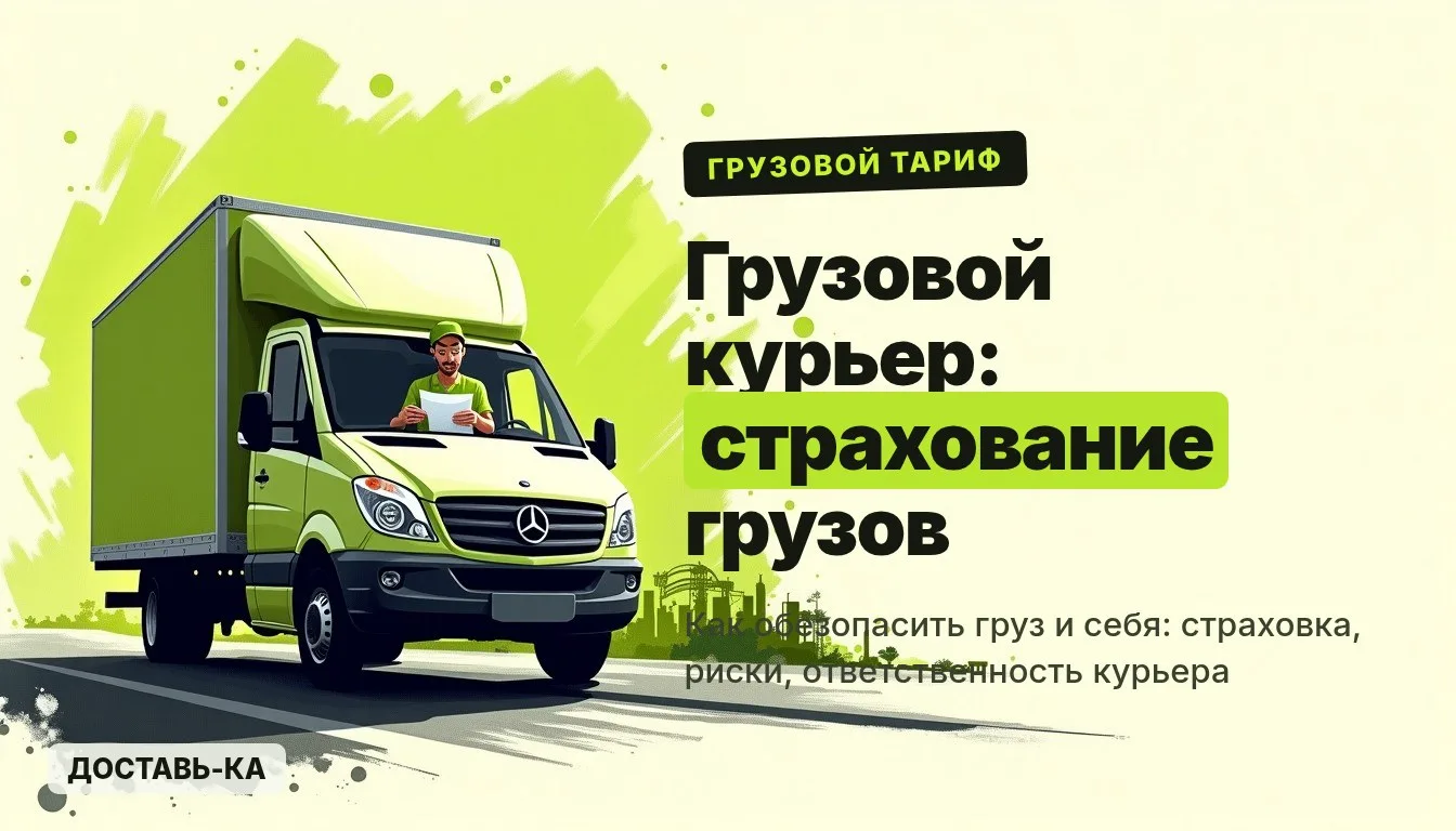 Страхование груза курьером: ответственность и защита в 2026 году