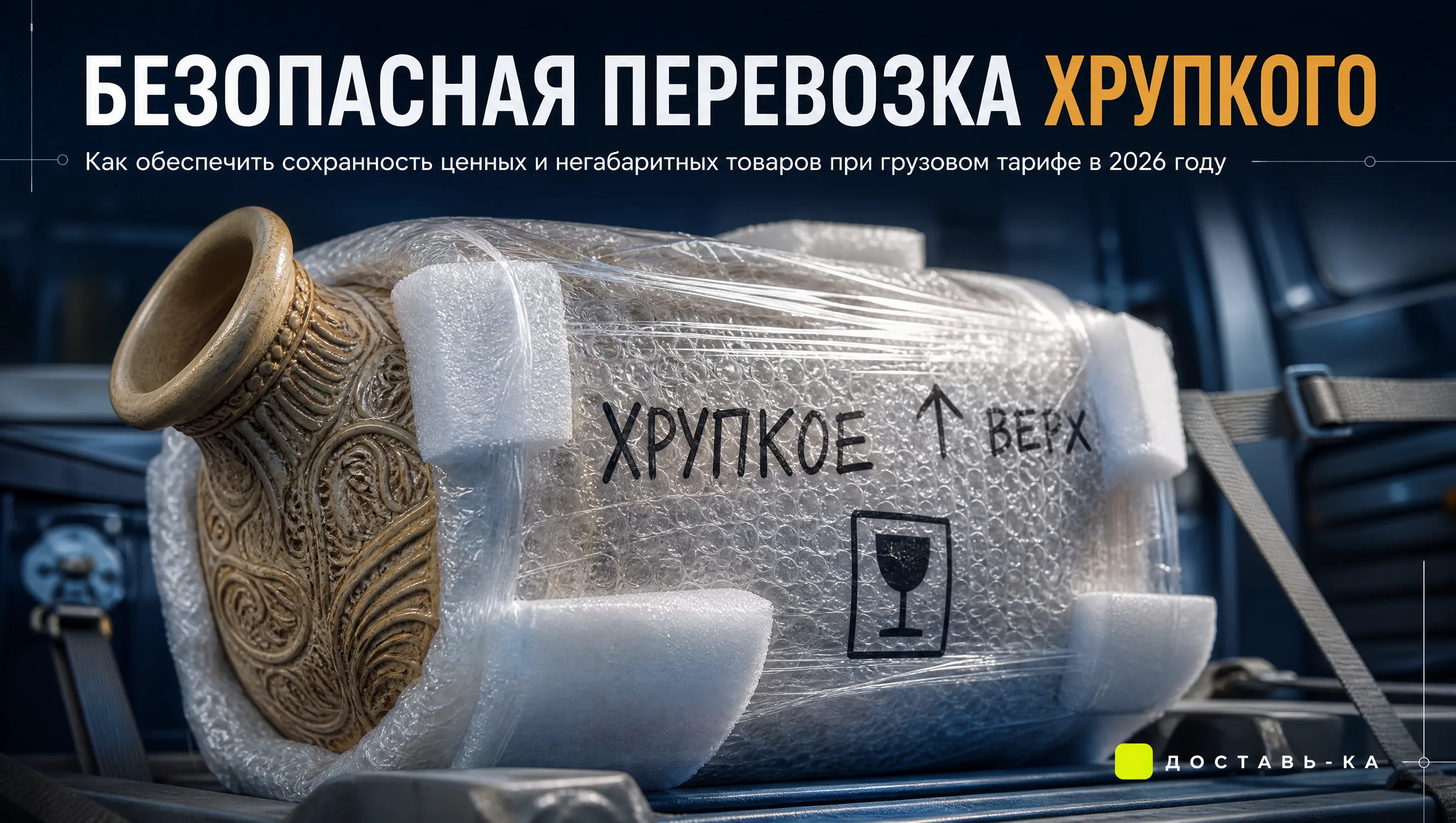 Перевозка хрупких товаров грузовой тариф в 2026 году: правила