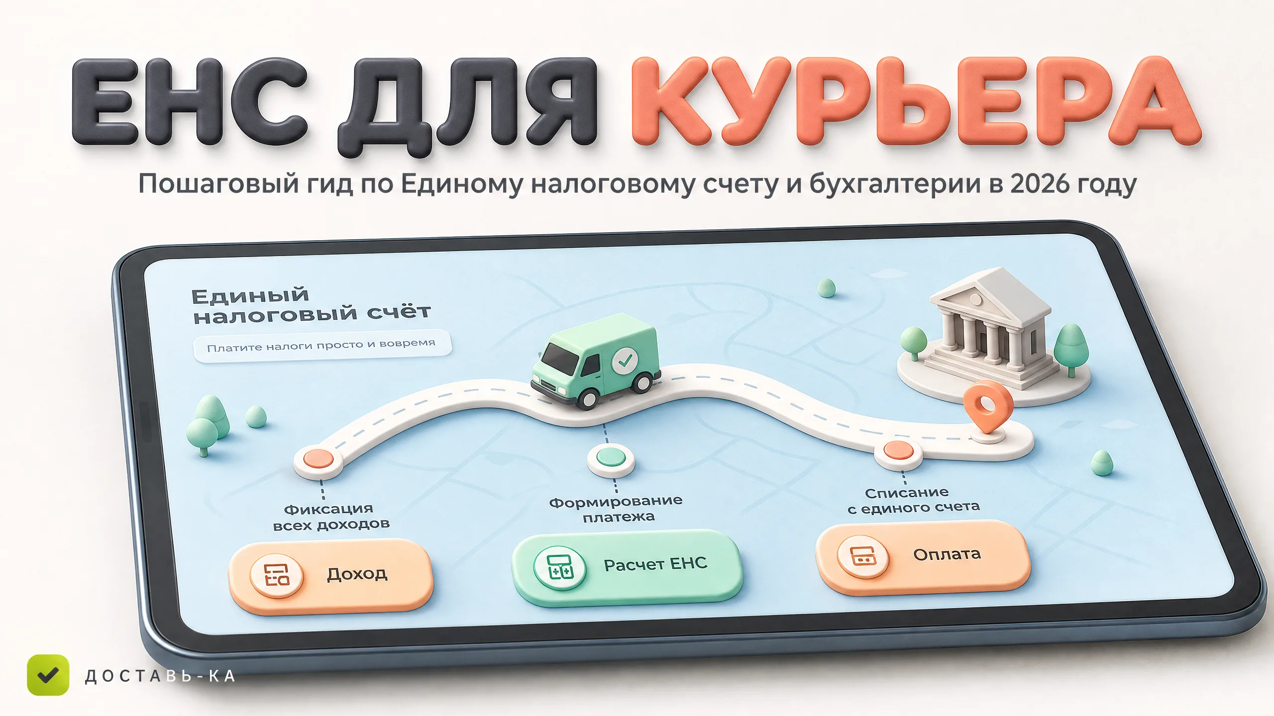 Как ИП-курьеру платить налоги вовремя и без пеней в 2026 году