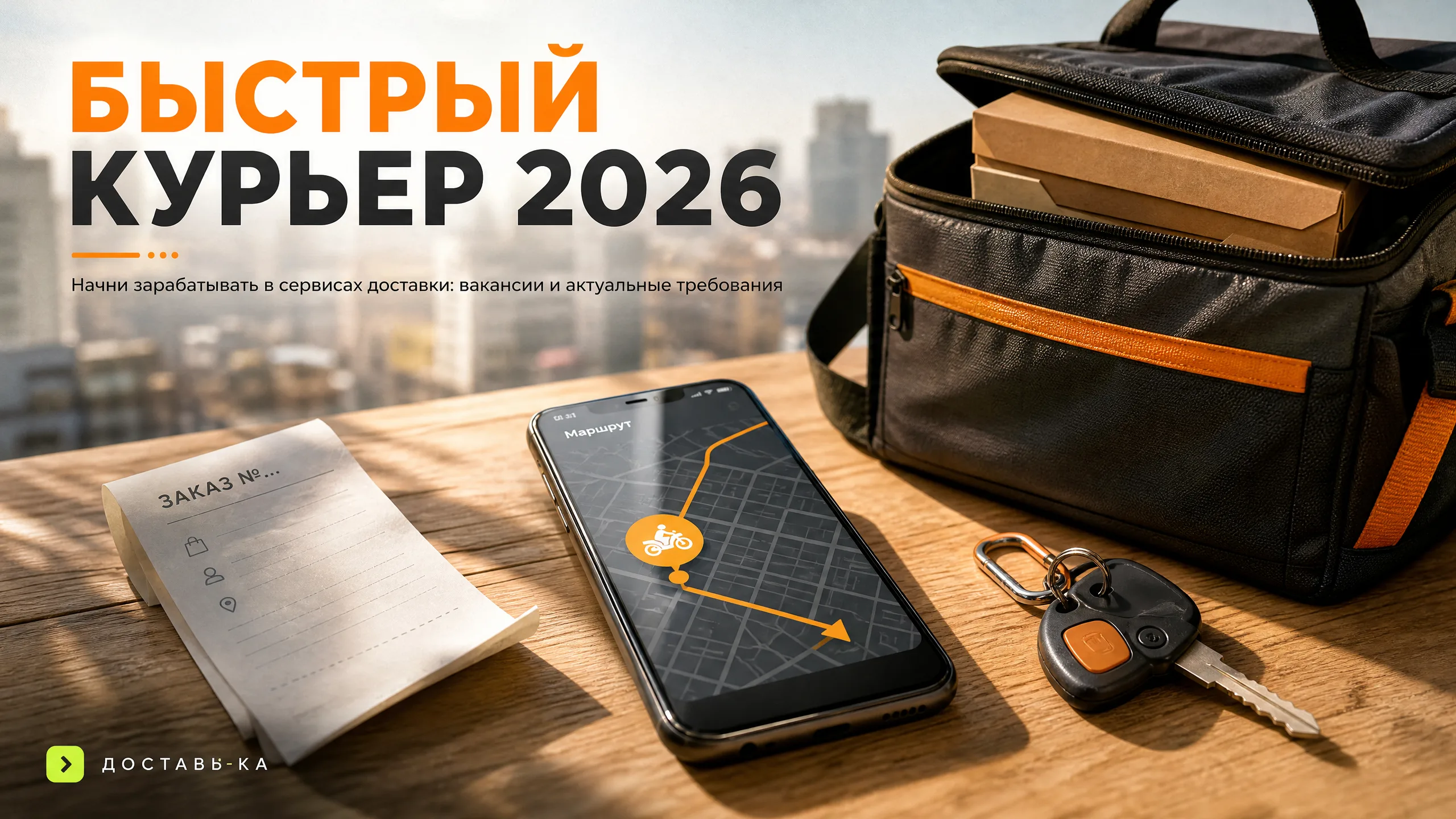 Как найти работу курьером: вакансии «Быстрый курьер» в 2026