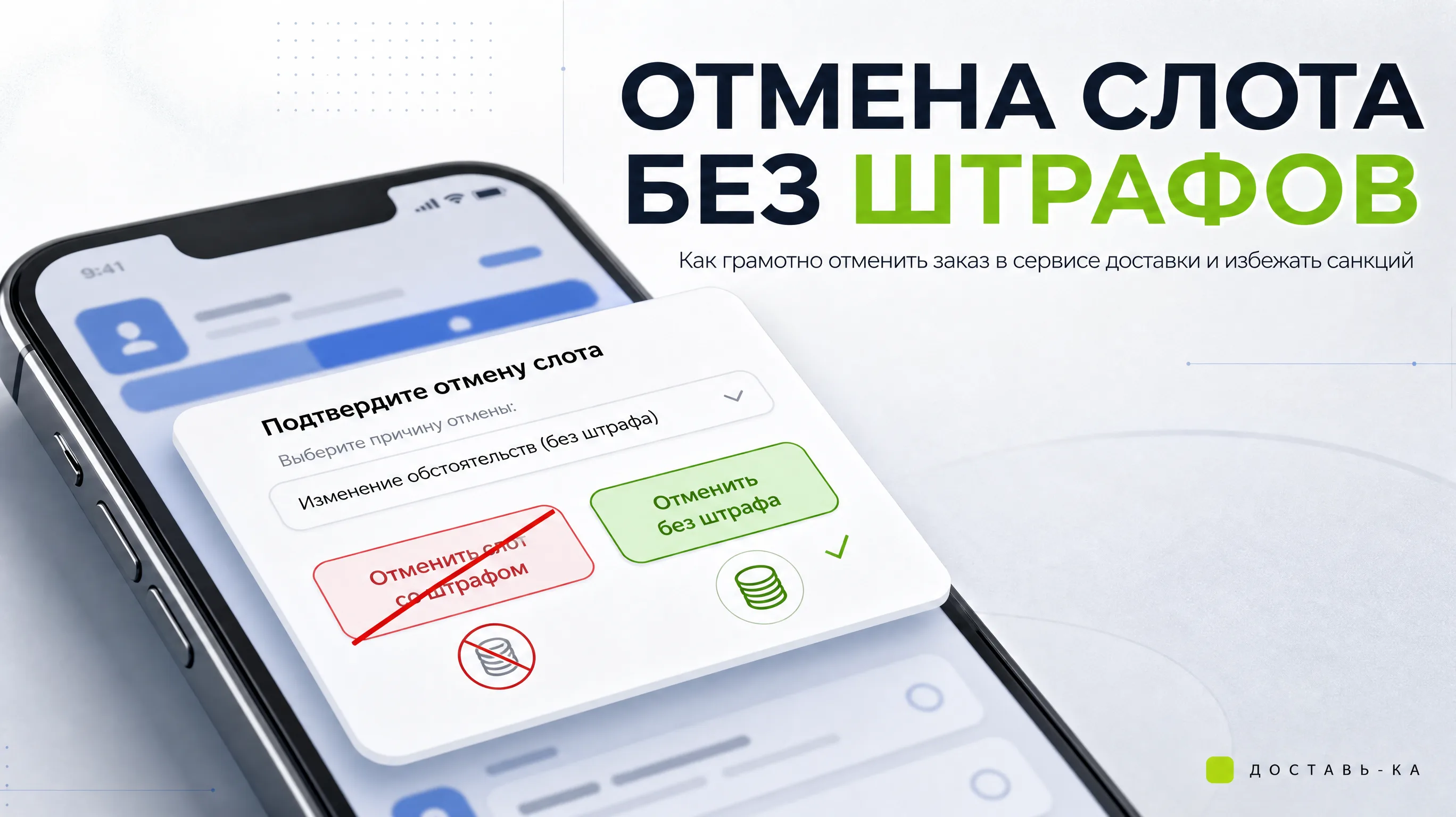 Как отменить плановый слот в Яндекс Еде и избежать штрафов в 2026 году