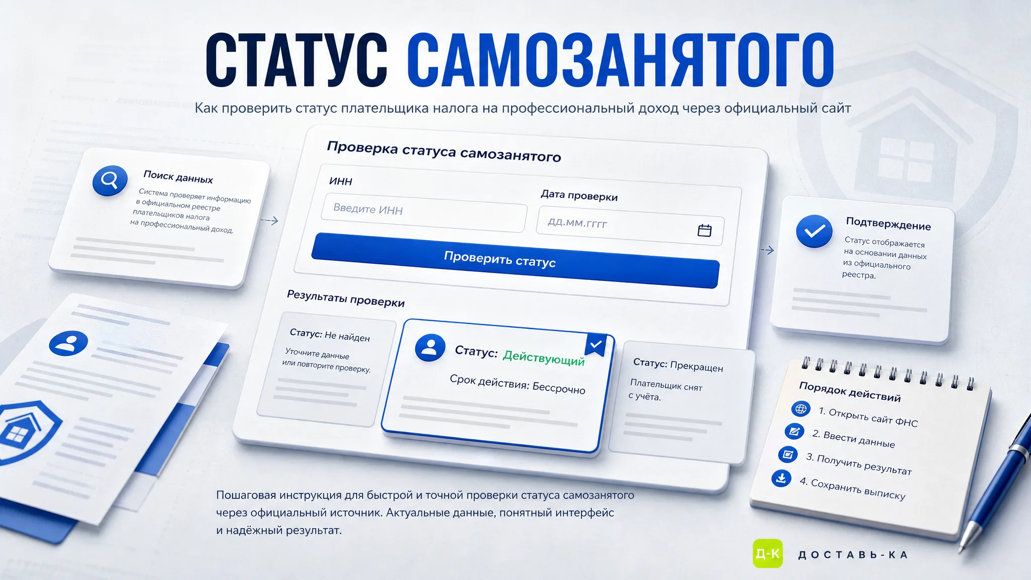 Как проверить статус самозанятого через налоговую: пошаговое руководство в 2026 году