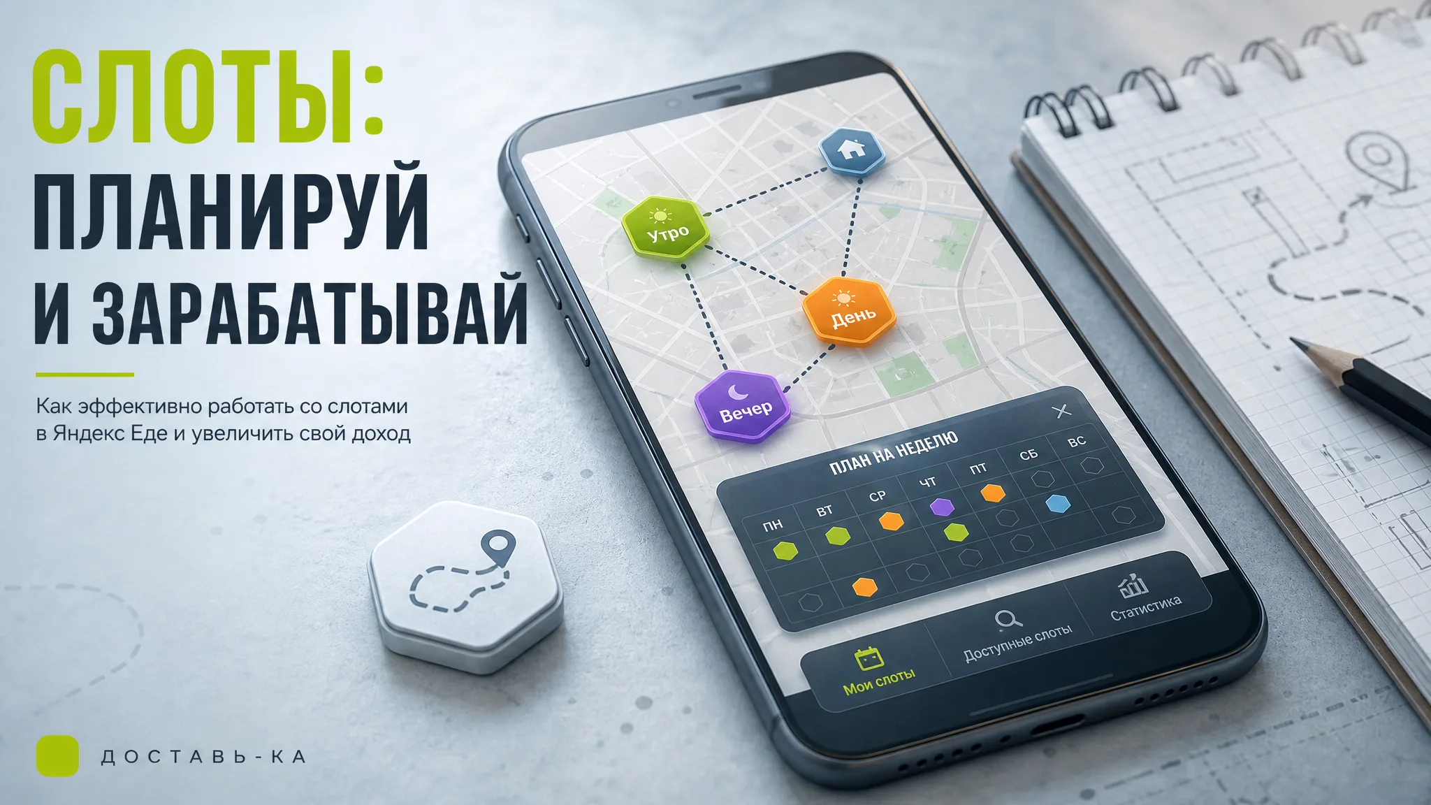 Как работает планирование слотов в Яндекс Еде: преимущества для курьеров в 2026 году