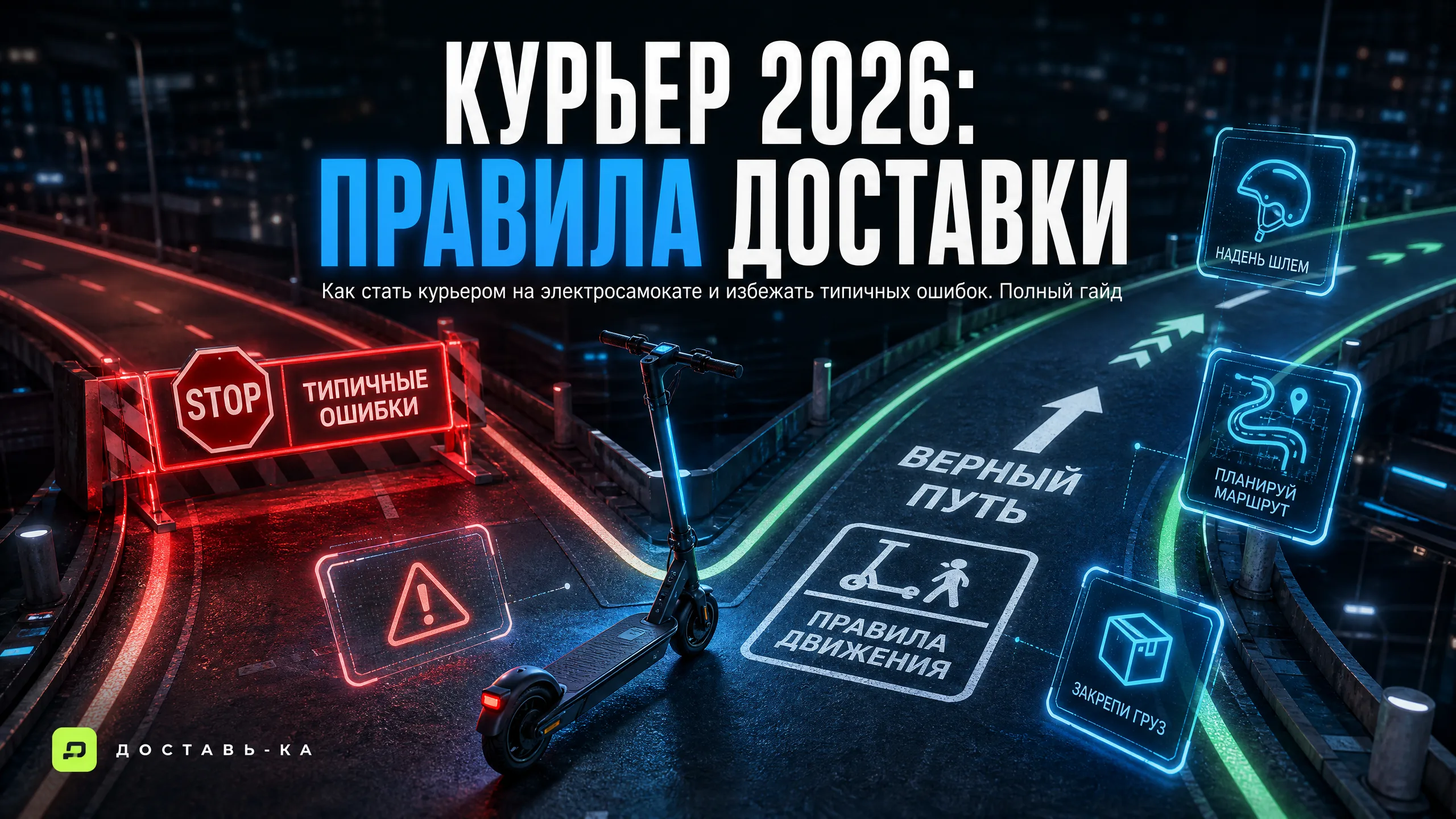 Курьер на электросамокате Яндекс Доставки: правила и требования 2026