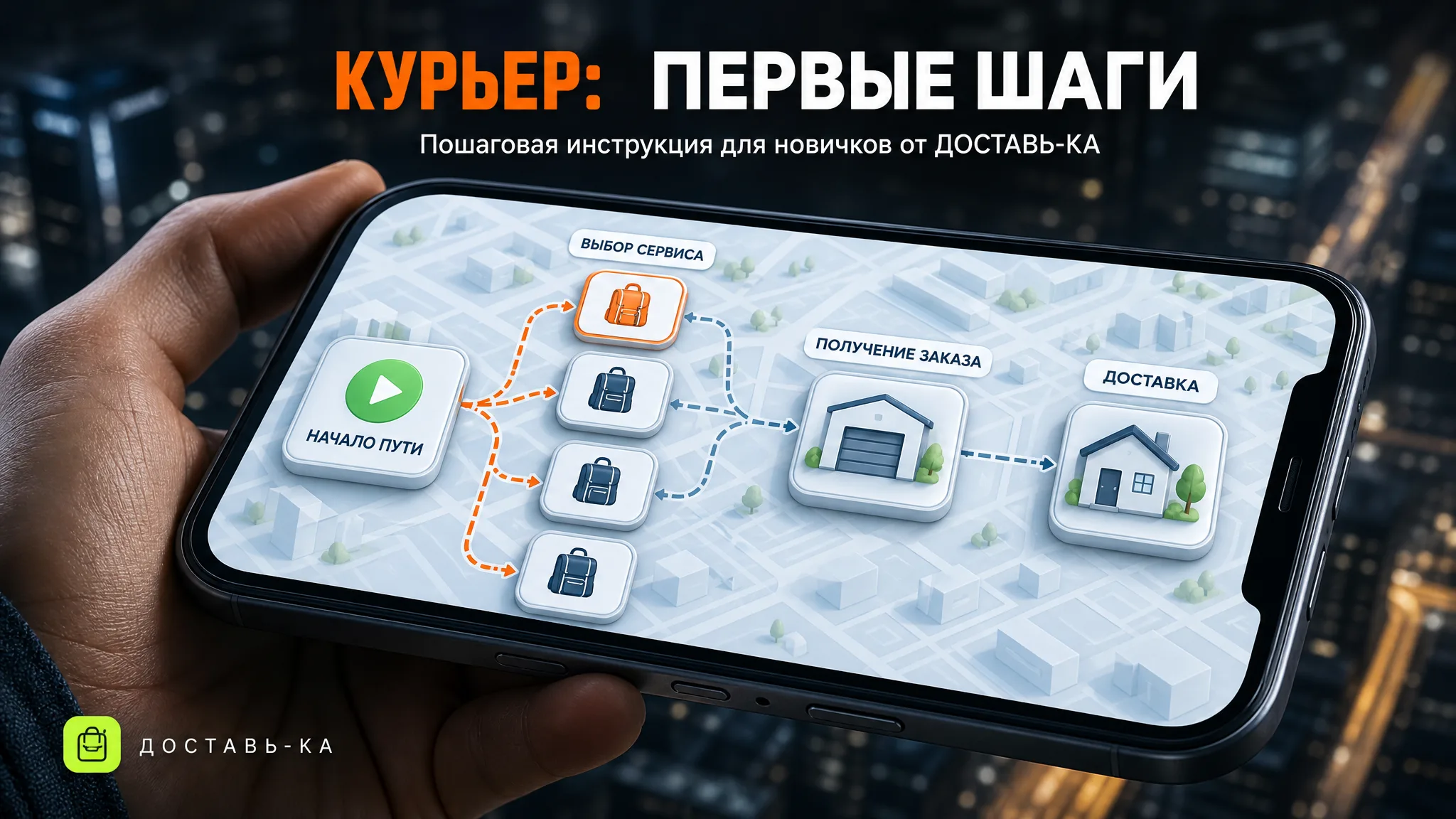 Как устроиться пешим курьером в 2026 году: пошаговая инструкция для новичков