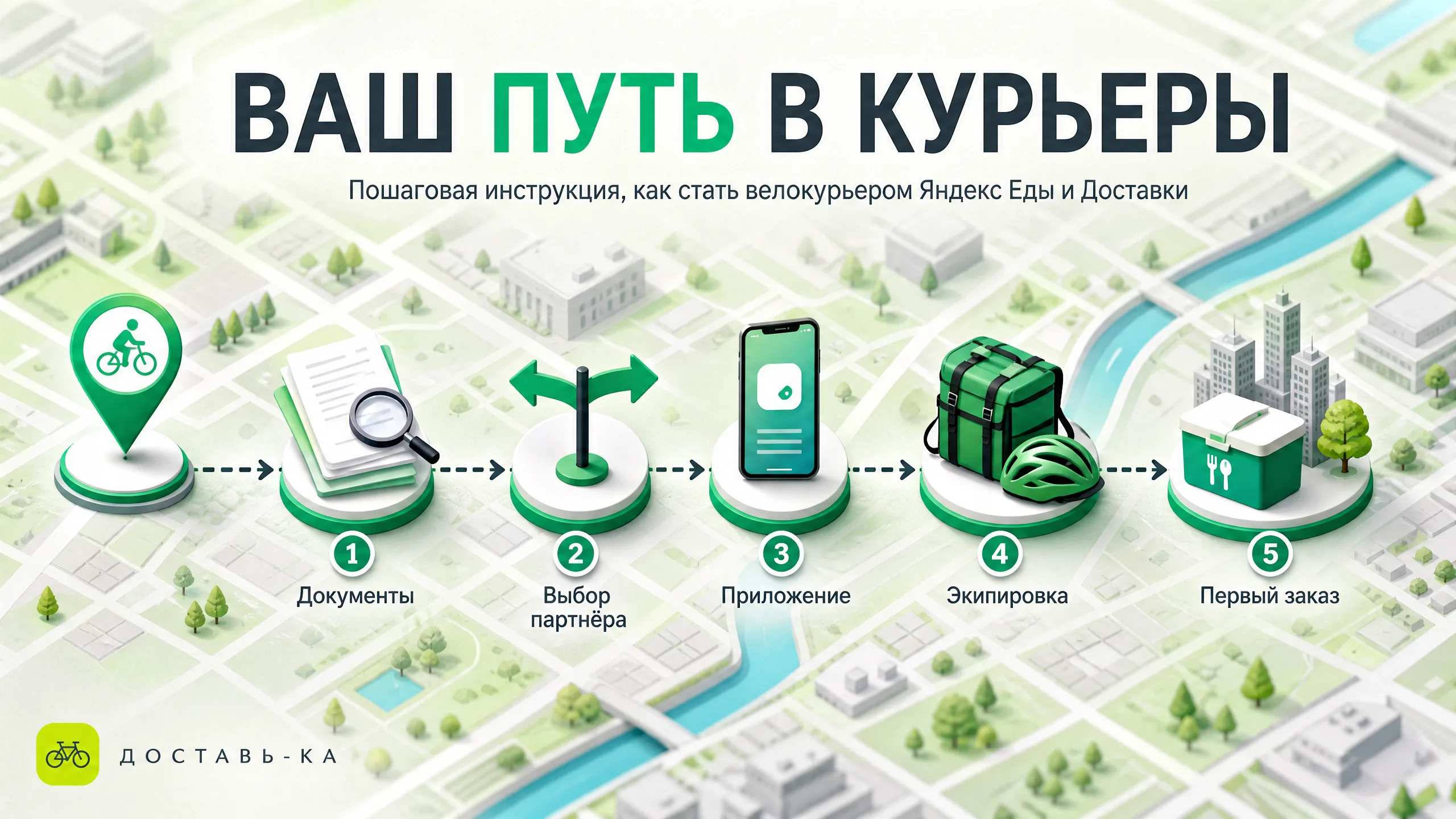 Как стать велокурьером в Яндекс Еде и Доставке: пошаговая инструкция 2026