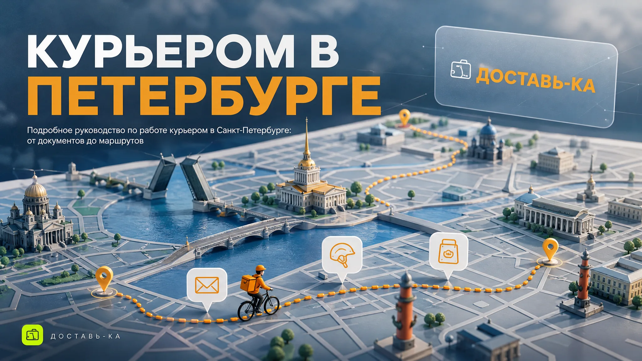 Как устроиться курьером в Санкт-Петербурге: полная инструкция 2026