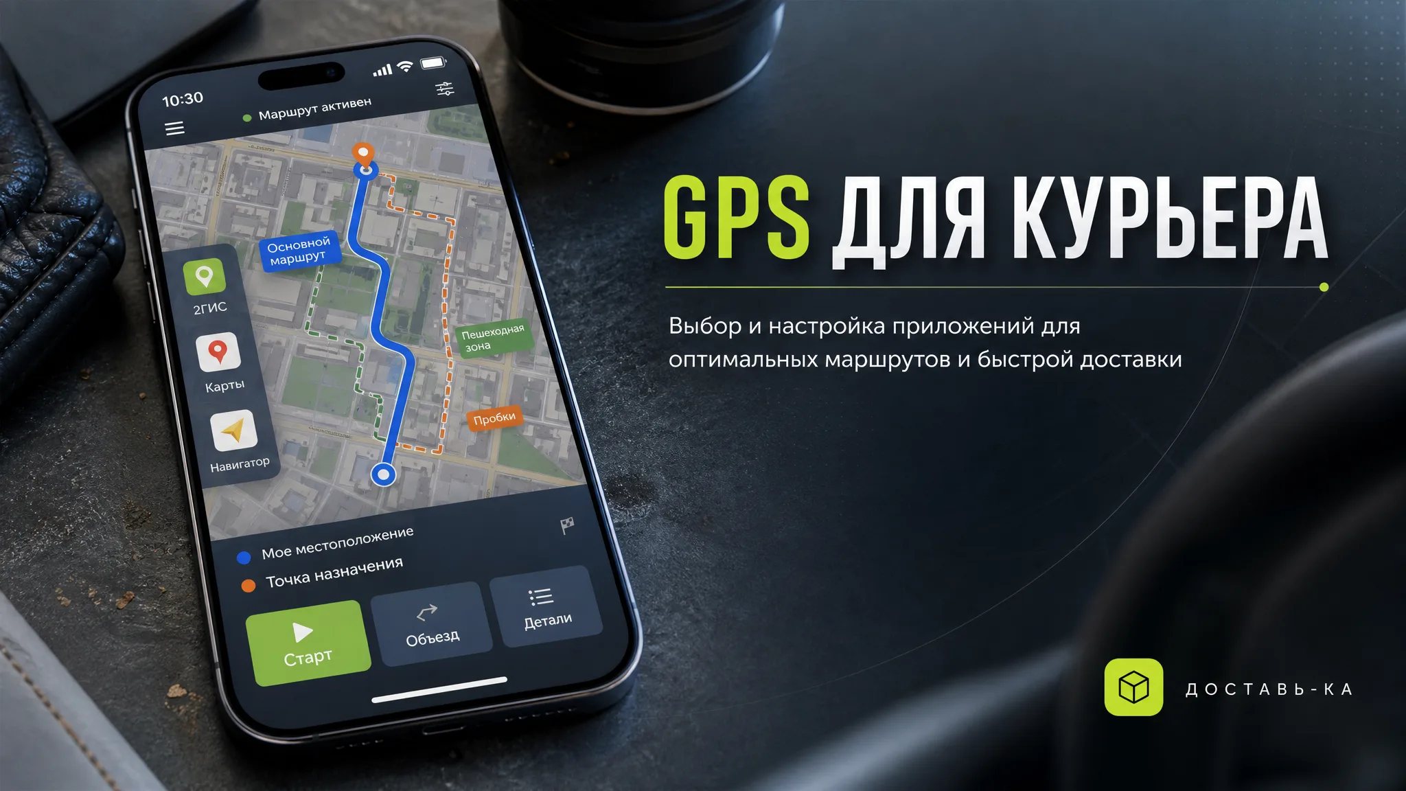 Как выбрать и настроить GPS для курьеров: обзор приложений в 2026 году
