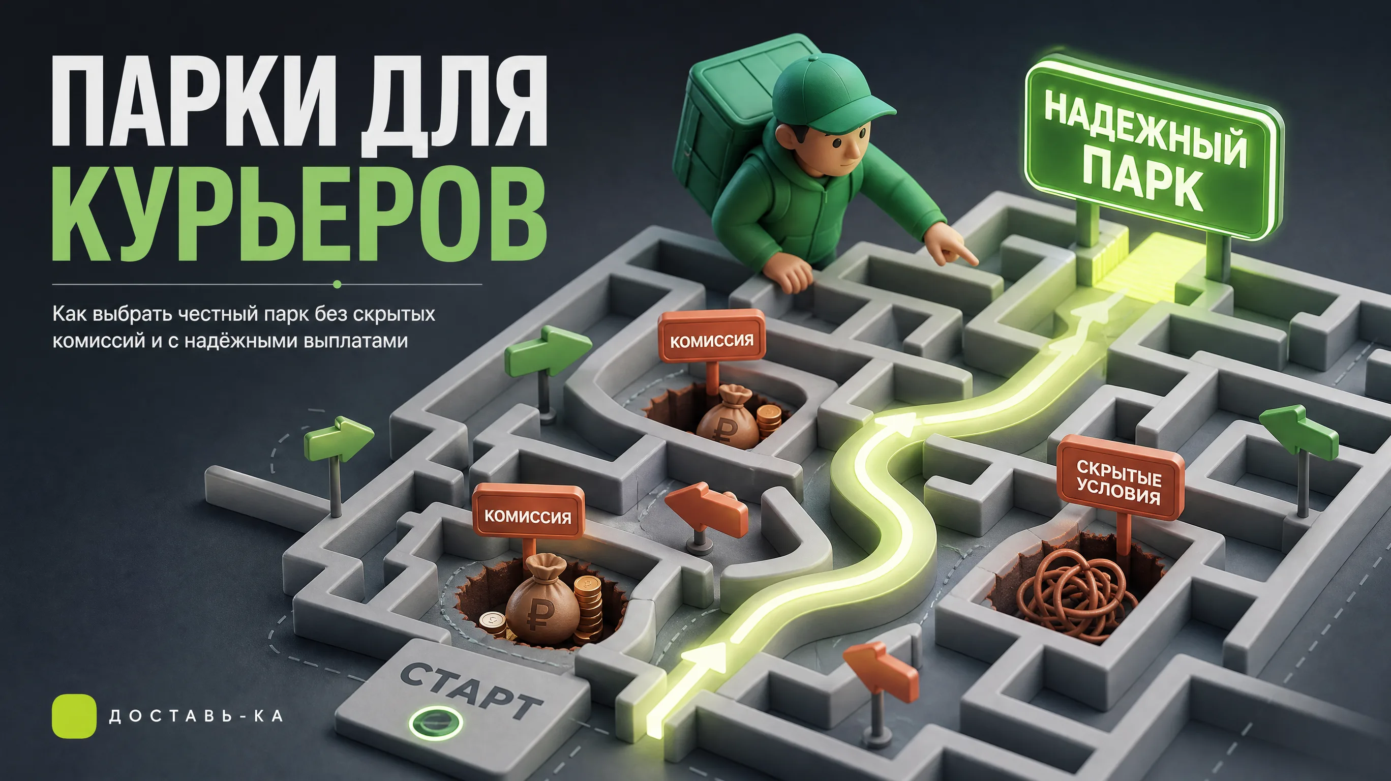 Как выбрать курьерский парк без скрытых комиссий в 2026 году