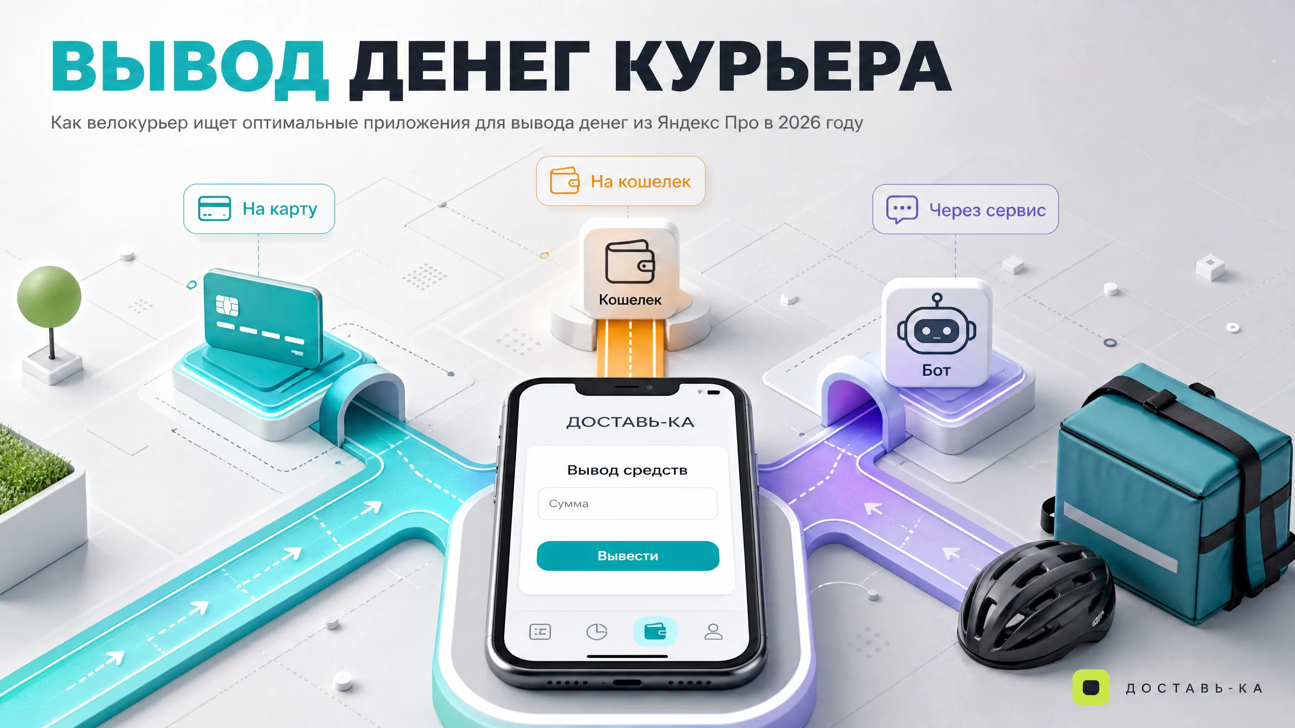 Как вывести деньги из Яндекс Про: обзор приложений для курьеров в 2026 году