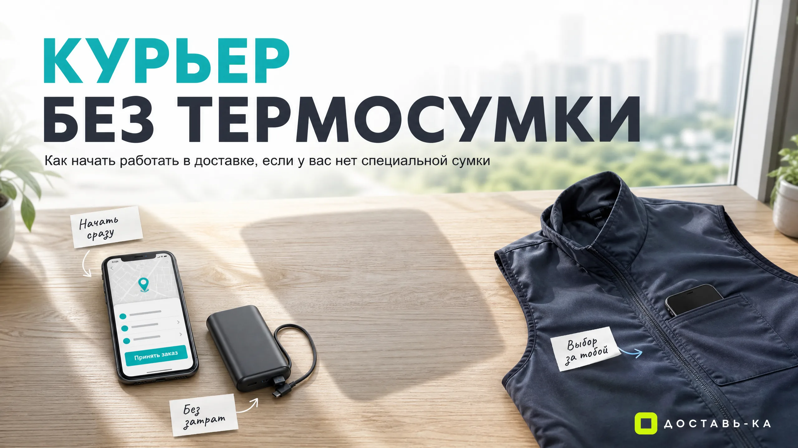 Курьер без термосумки: можно ли начать в 2026 году и что делать