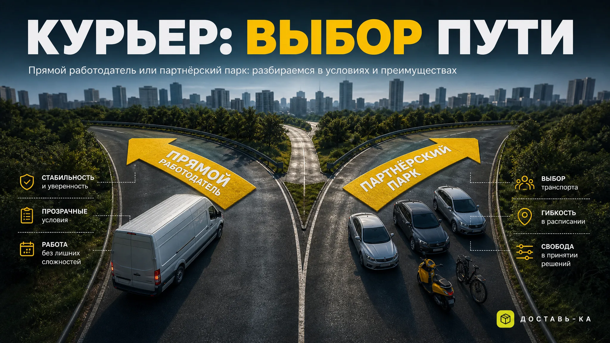 Свежие вакансии курьер от прямых работодателей: как устроиться в 2026 году