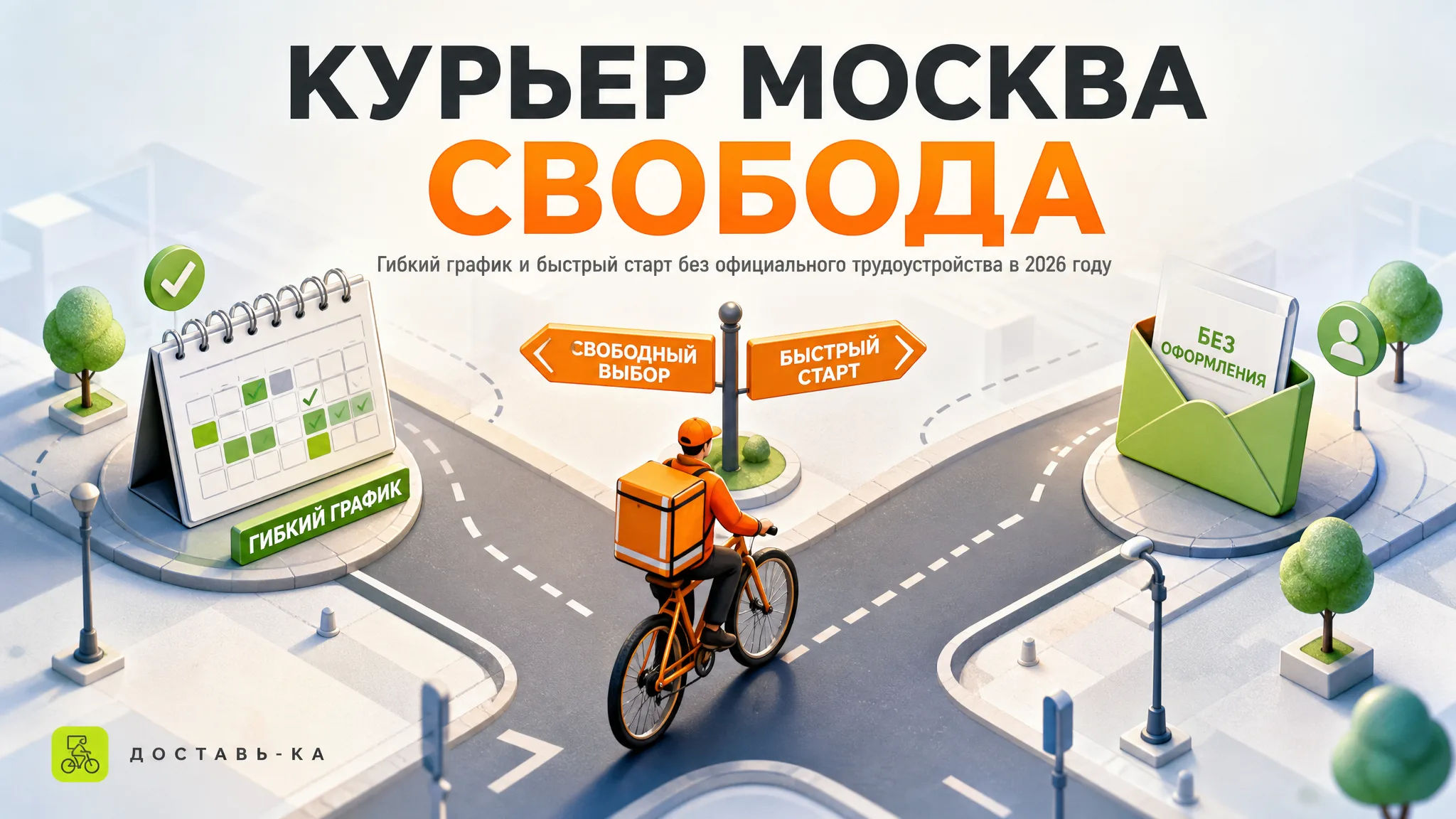 Вакансия курьер в Москве неофициально: гибкий график и быстрый старт 2026