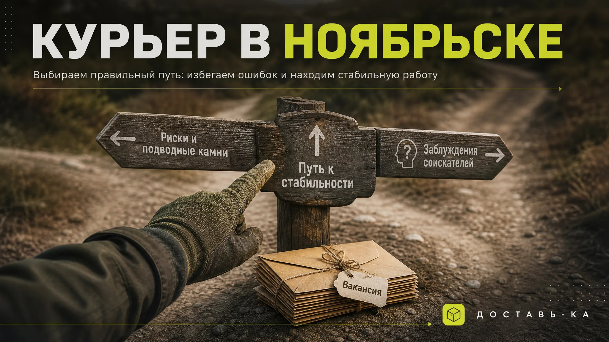 Курьер в Ноябрьске: вакансии 2026 года, стабильный доход и свободный график