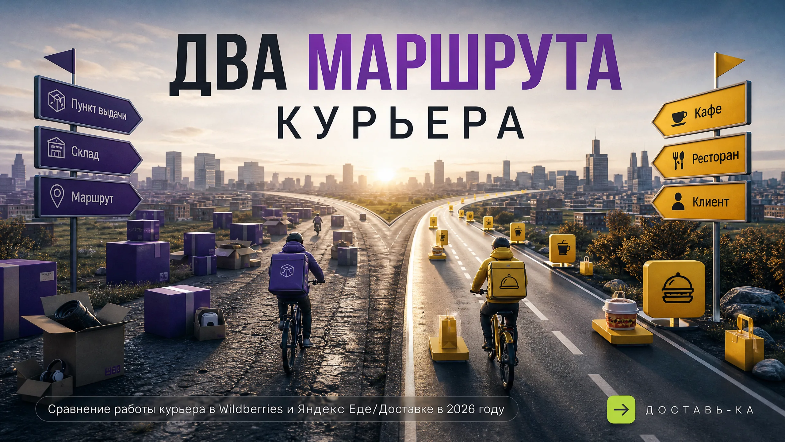 Курьер Wildberries: сколько получает и сравнение с Яндекс в 2026 году
