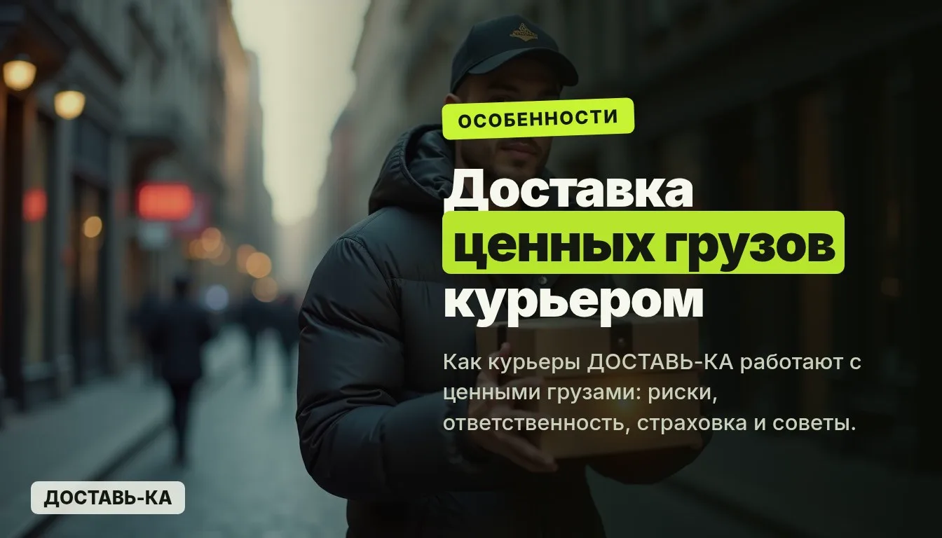 Доставка ценных грузов курьером: риски и особенности работы в 2026 году
