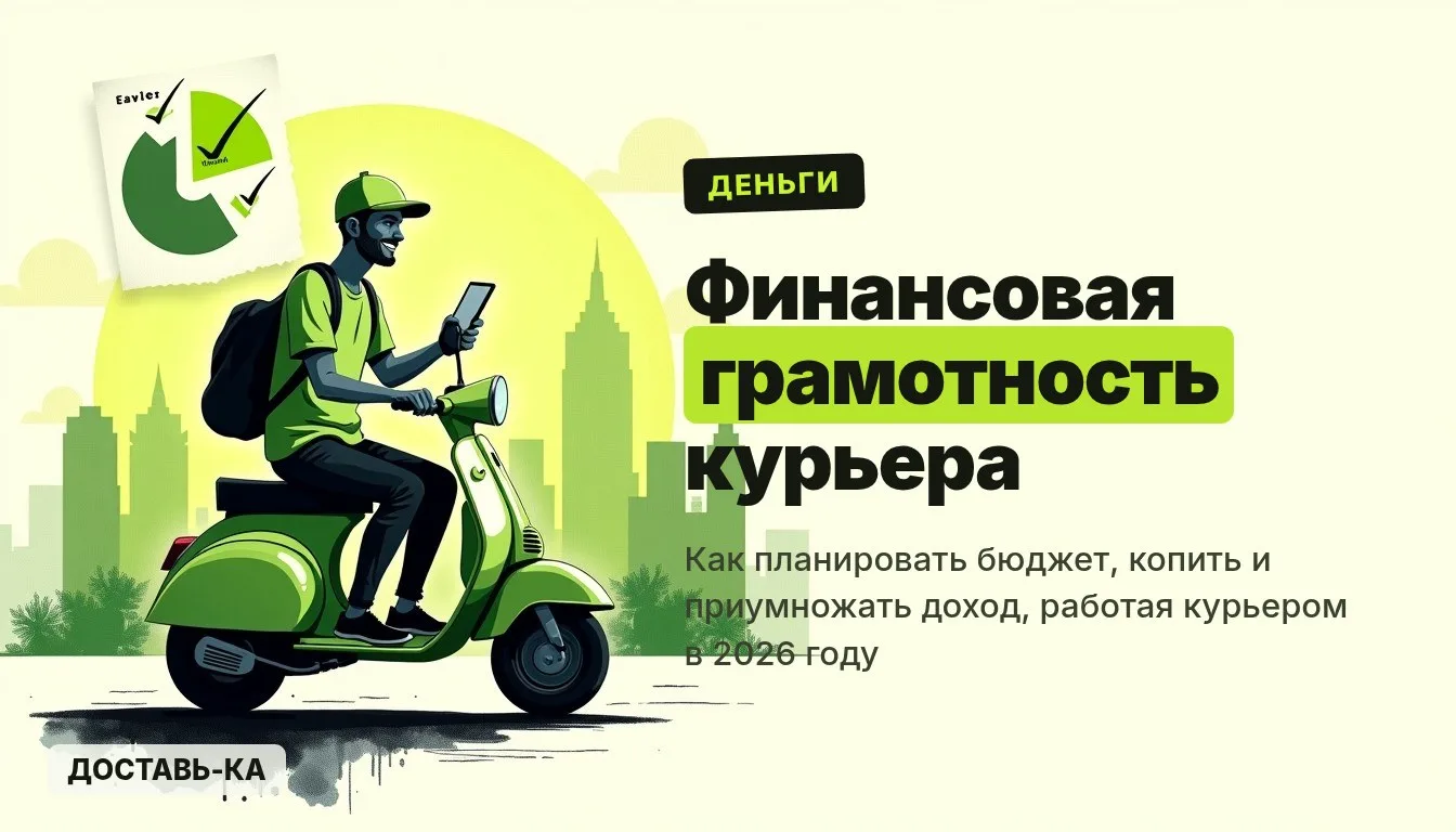 Финансовая грамотность курьера: как планировать бюджет и копить в 2026 году