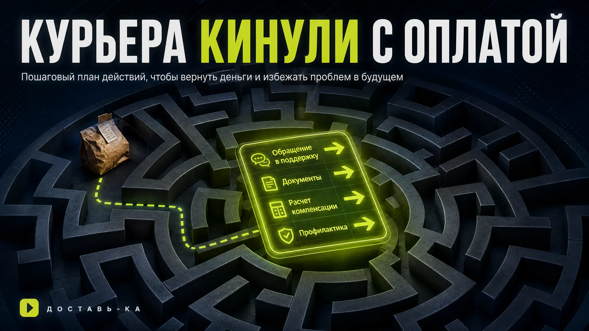 Курьера кинули с оплатой: что делать в 2026 году?