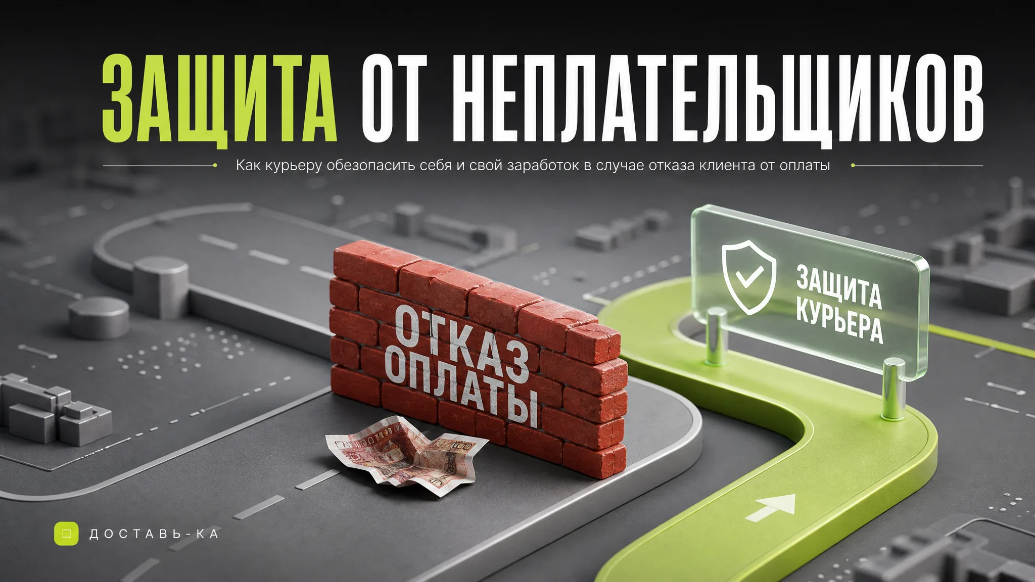 Клиент не платит за доставку: как курьеру защититься и не потерять деньги в 2026 году