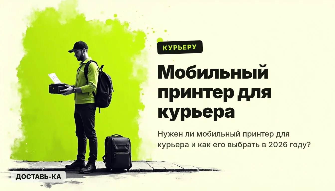 Мобильный принтер для курьера: нужен ли и какой выбрать в 2026 году
