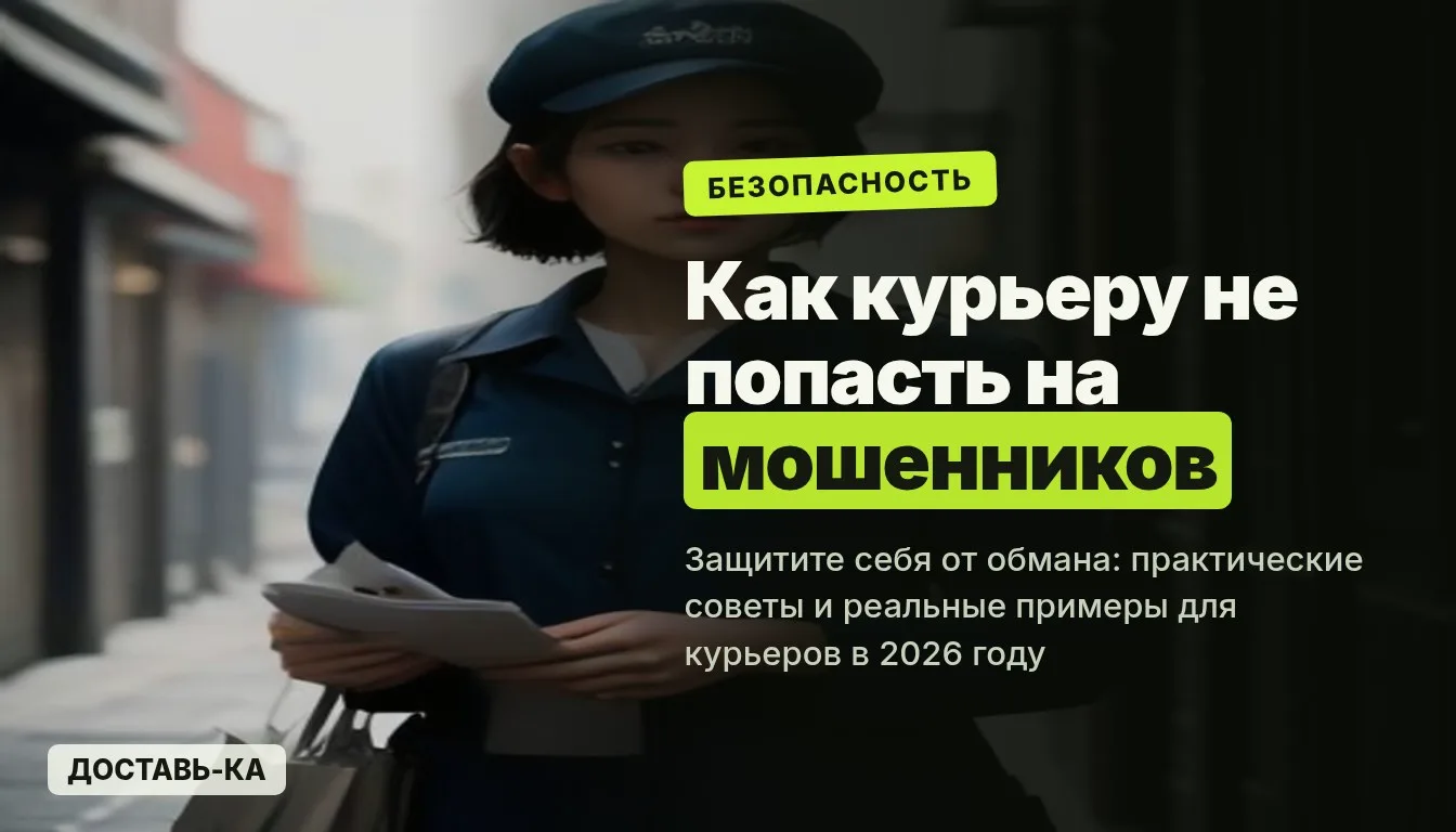 Как курьеру не попасть на мошенников в 2026 году?