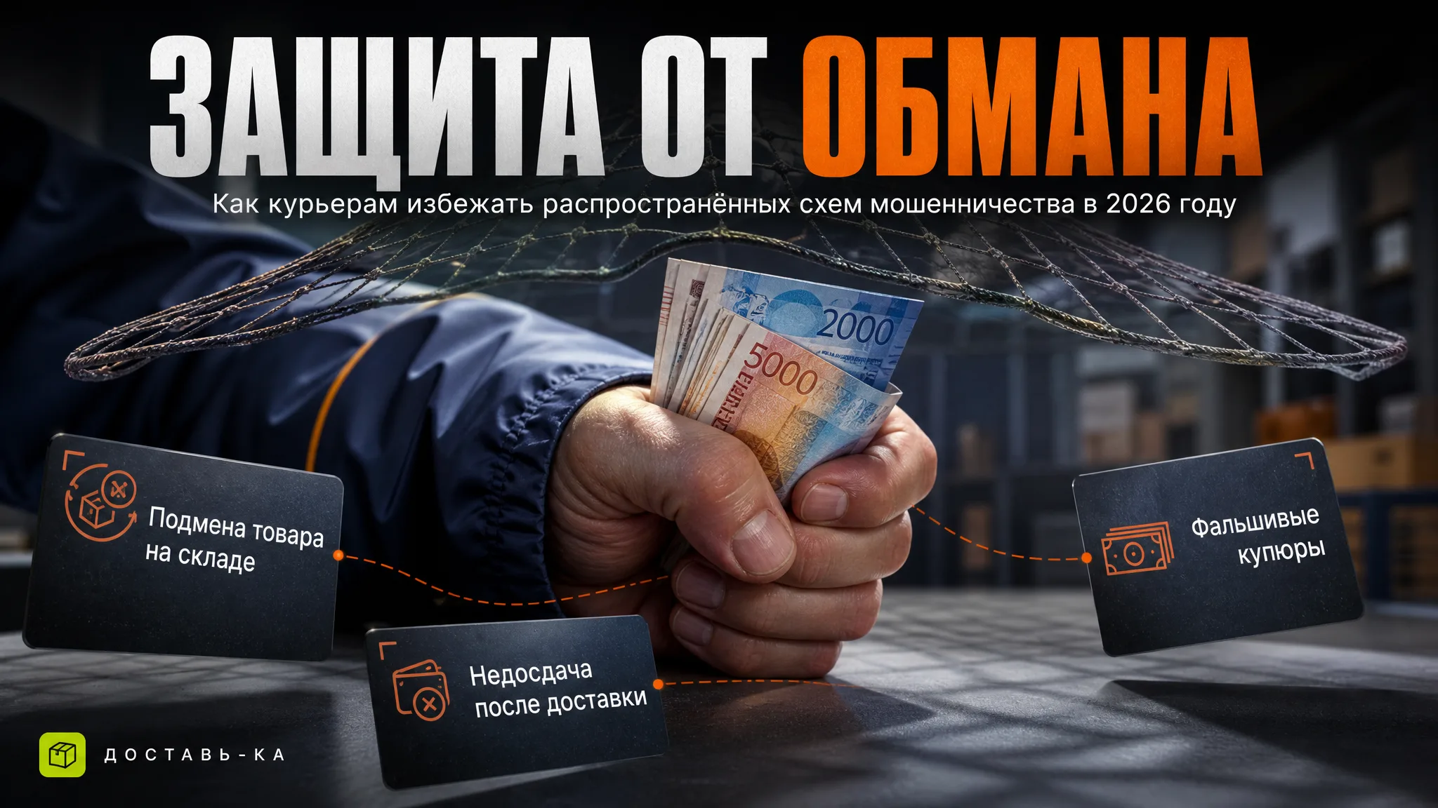 Обман курьеров в 2026: как избежать и защититься от мошенников