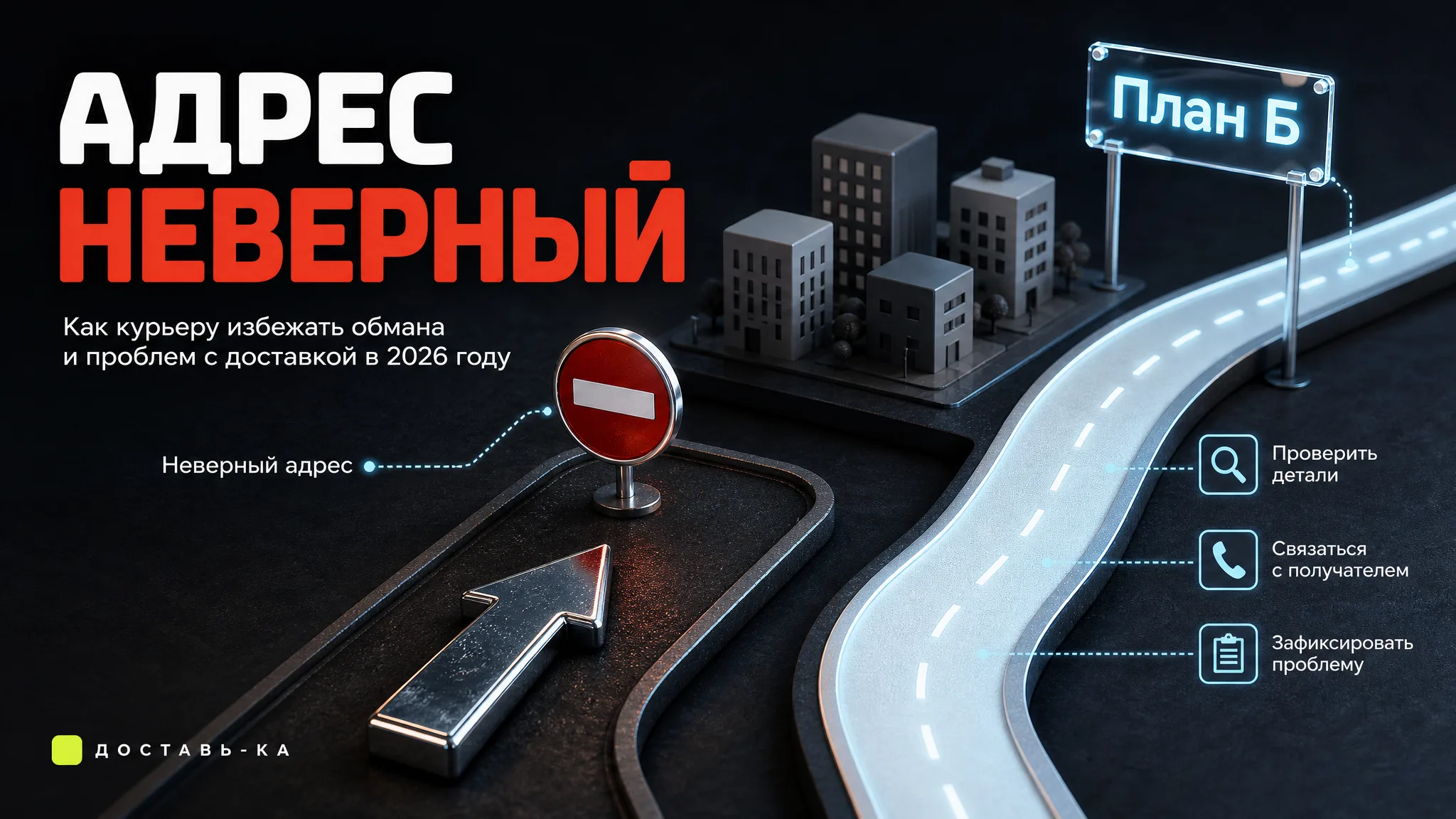 Обман с адресом доставки: как курьеру распознать и избежать проблем в 2026 году