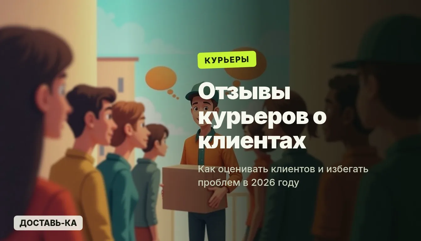 Отзывы курьеров о клиентах: как оценивать и избегать проблем в 2026 году