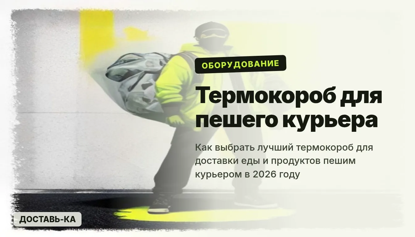 Пеший курьер: какой термокороб выбрать для еды и продуктов в 2026 году
