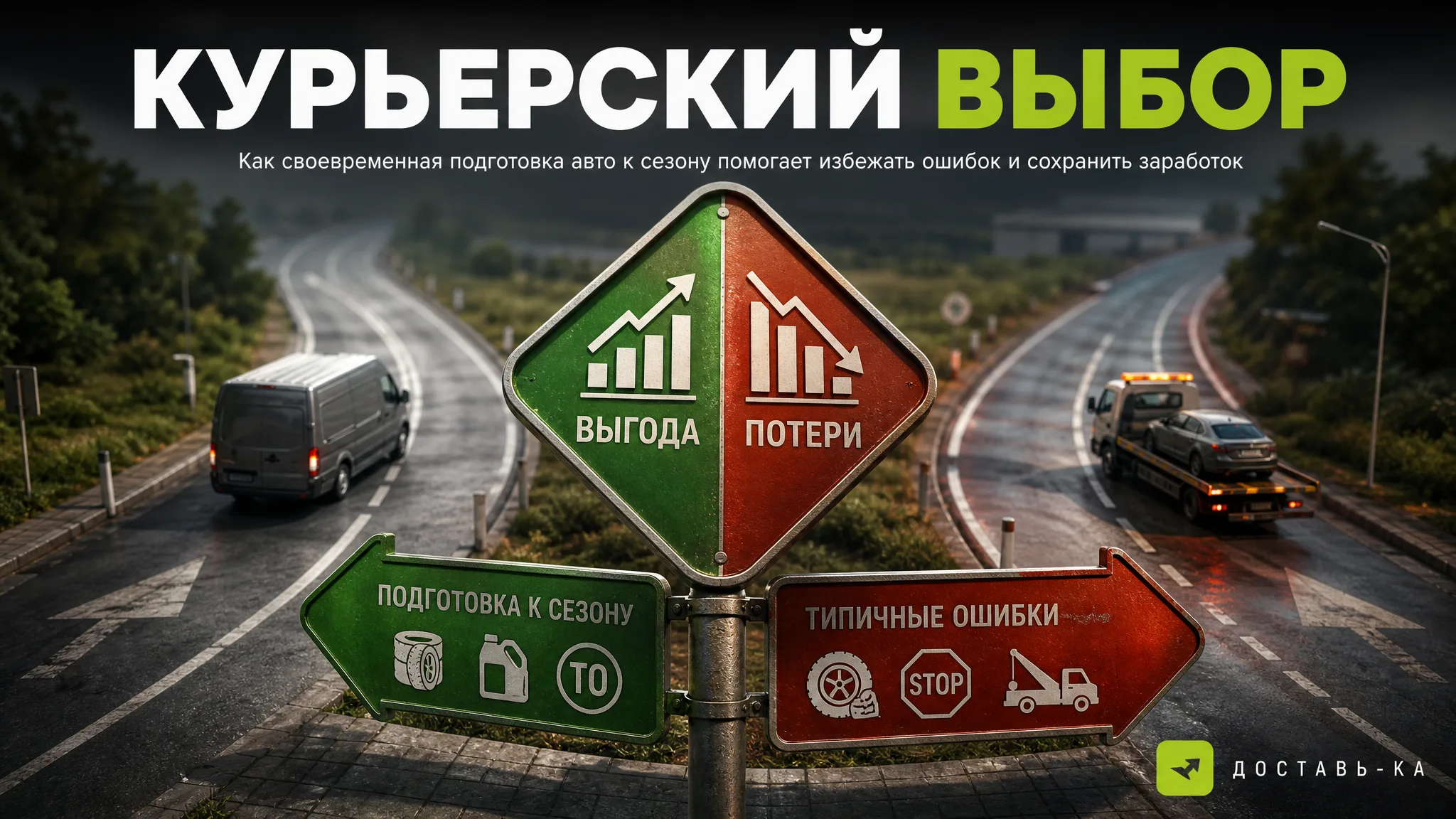 Автокурьер: подготовка авто к сезону в 2026 году — чек-лист и ошибки