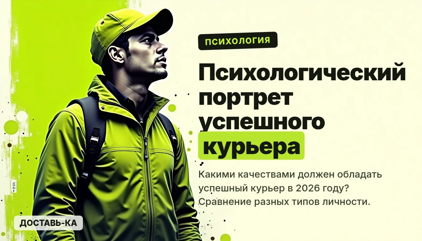Психологический портрет успешного курьера: качества и навыки в 2026 году