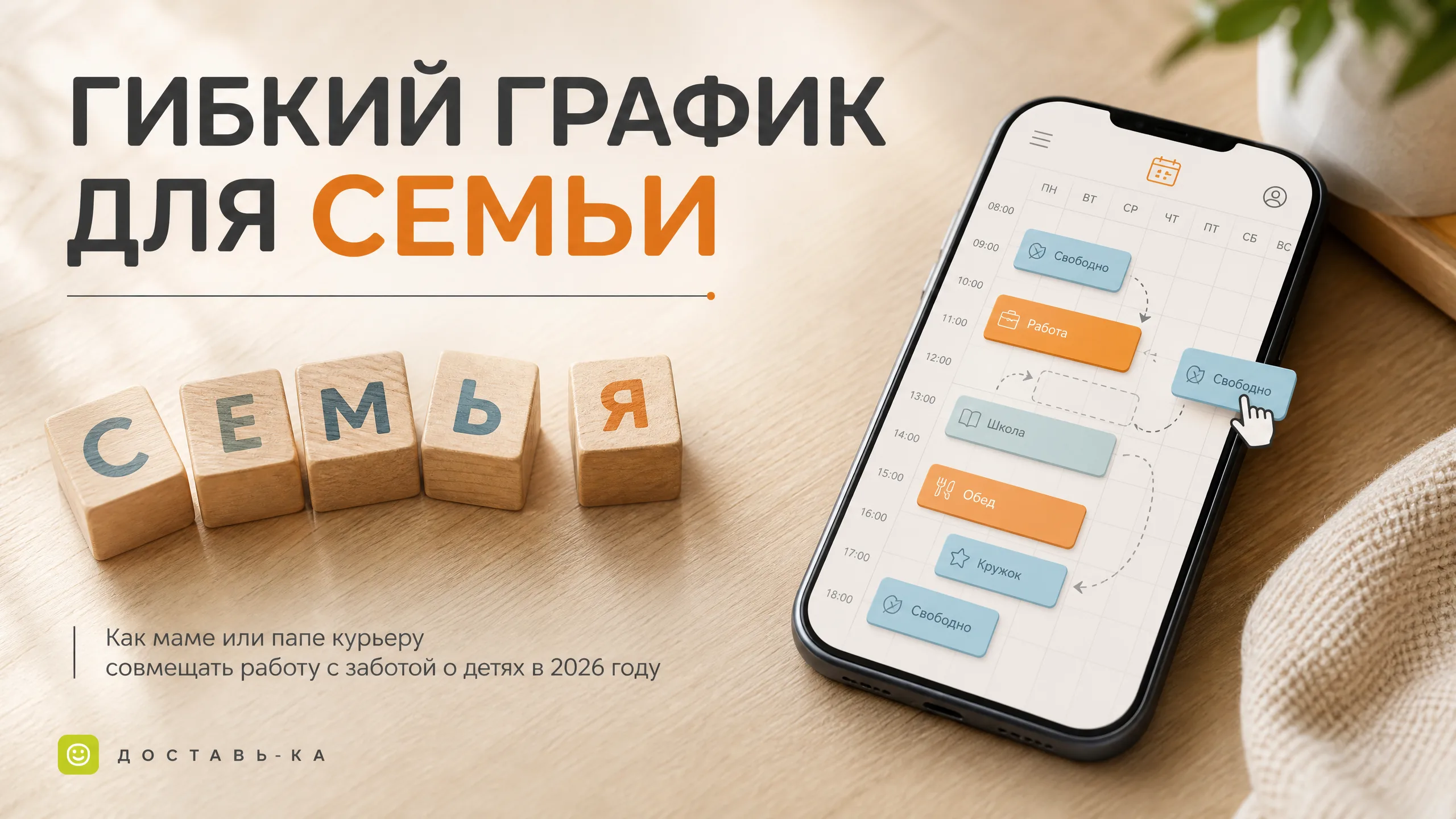 Работа курьером с ребенком в 2026 году: как совмещать и зарабатывать
