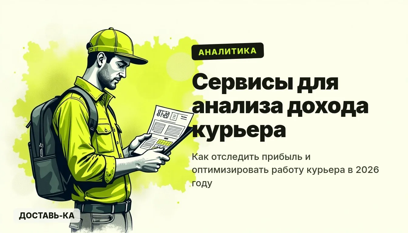 Сервисы для анализа дохода курьера: как отследить прибыль и оптимизировать работу в 2026 году