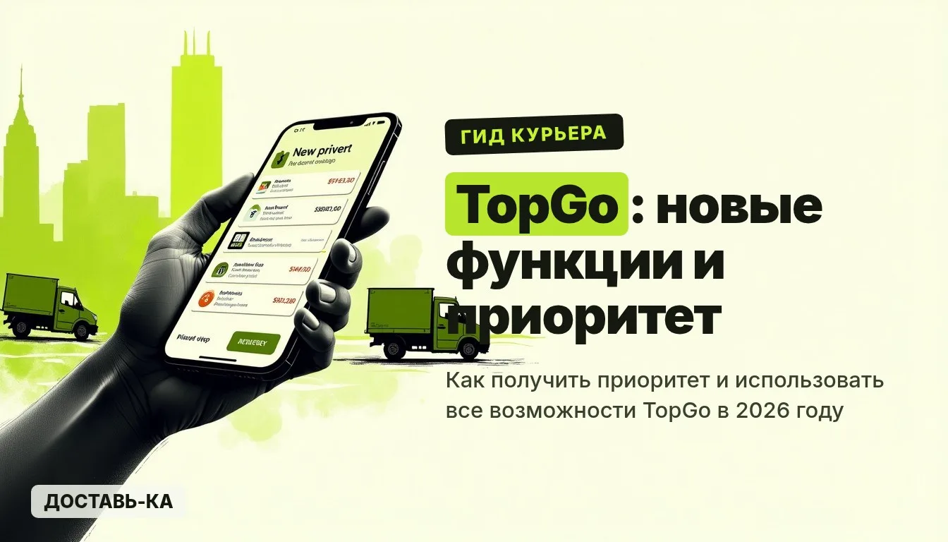 TopGo новые функции курьер приоритет: что нового в 2026 и как получить