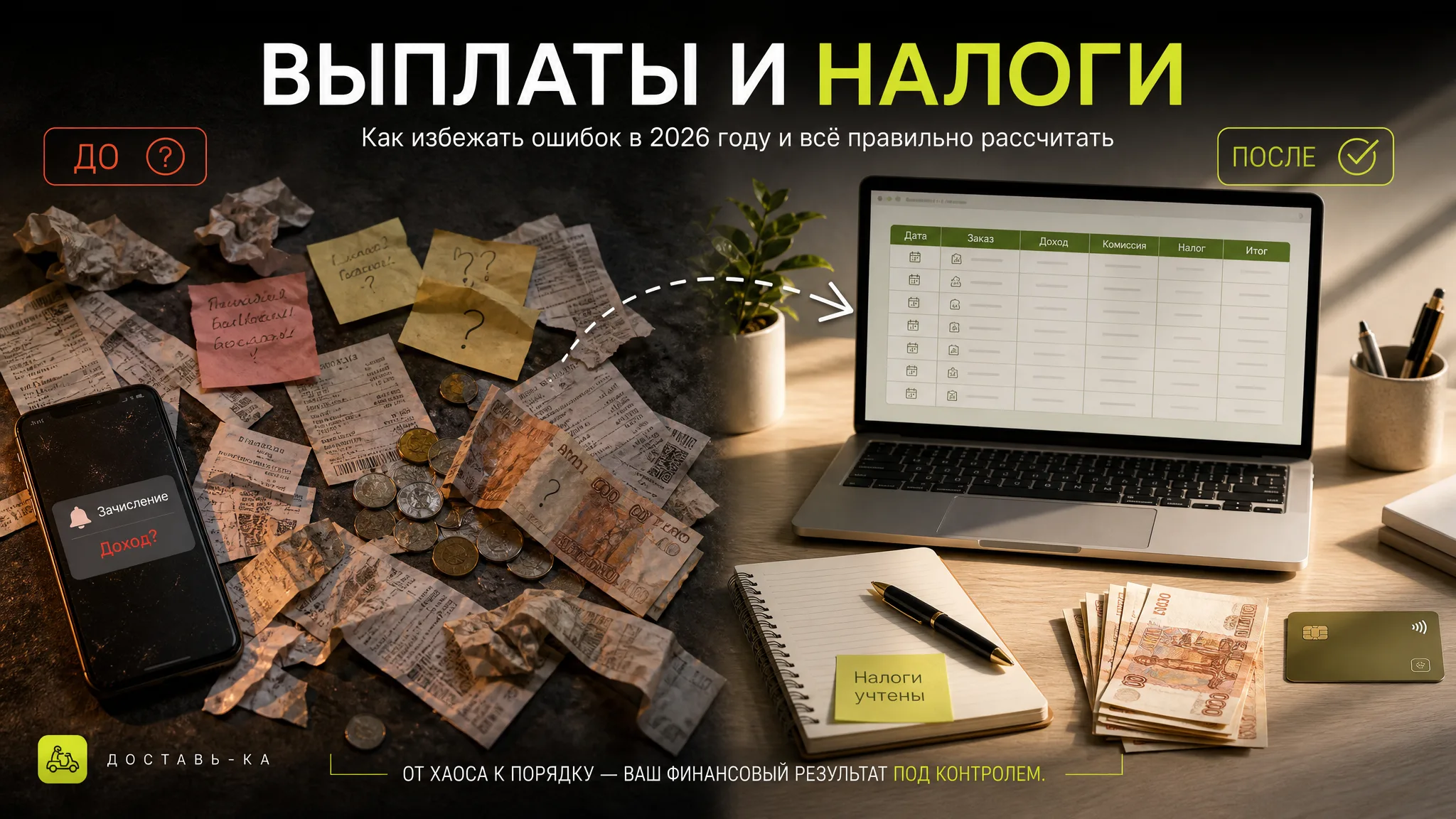 TopGo: прозрачность выплат и налоговые отчисления для курьеров в 2026 году