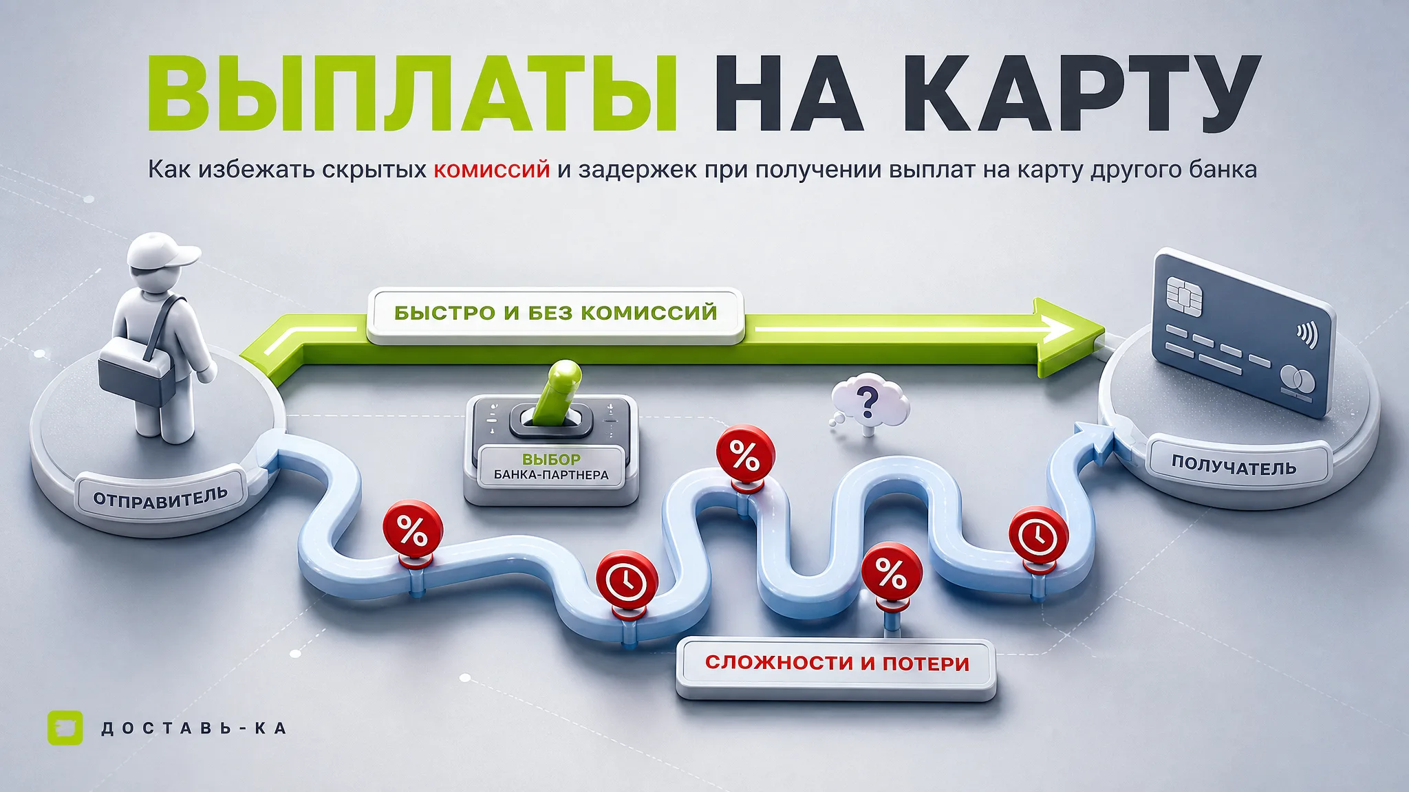Выплаты курьеру на карту другого банка: как избежать скрытых комиссий и задержек в 2026 году?