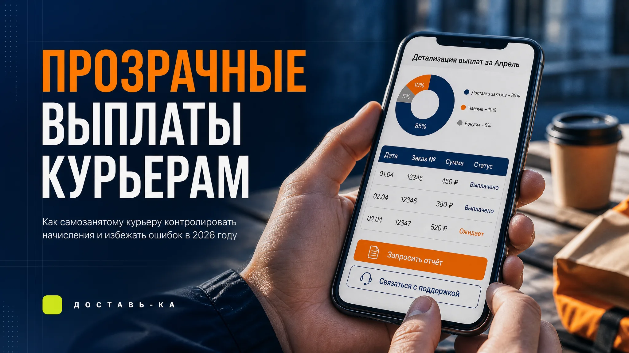 Прозрачность выплат самозанятым курьерам в 2026 году: план проверки начислений