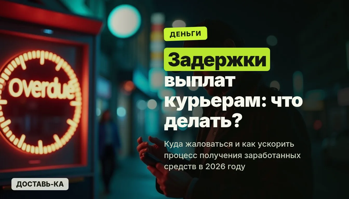 Задержки выплат курьерам: куда обращаться и как ускорить процесс в 2026 году
