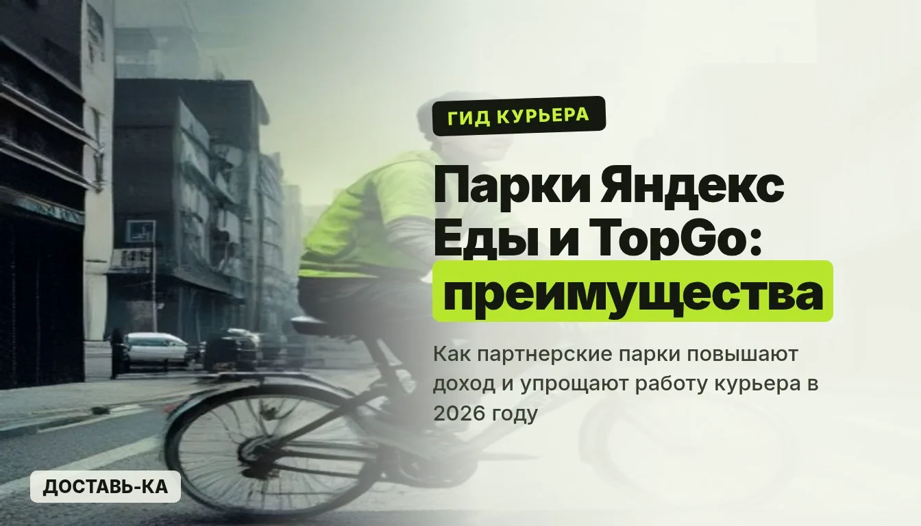 Яндекс Еда и TopGo: конкурентные преимущества подключения через партнерские парки в 2026 году