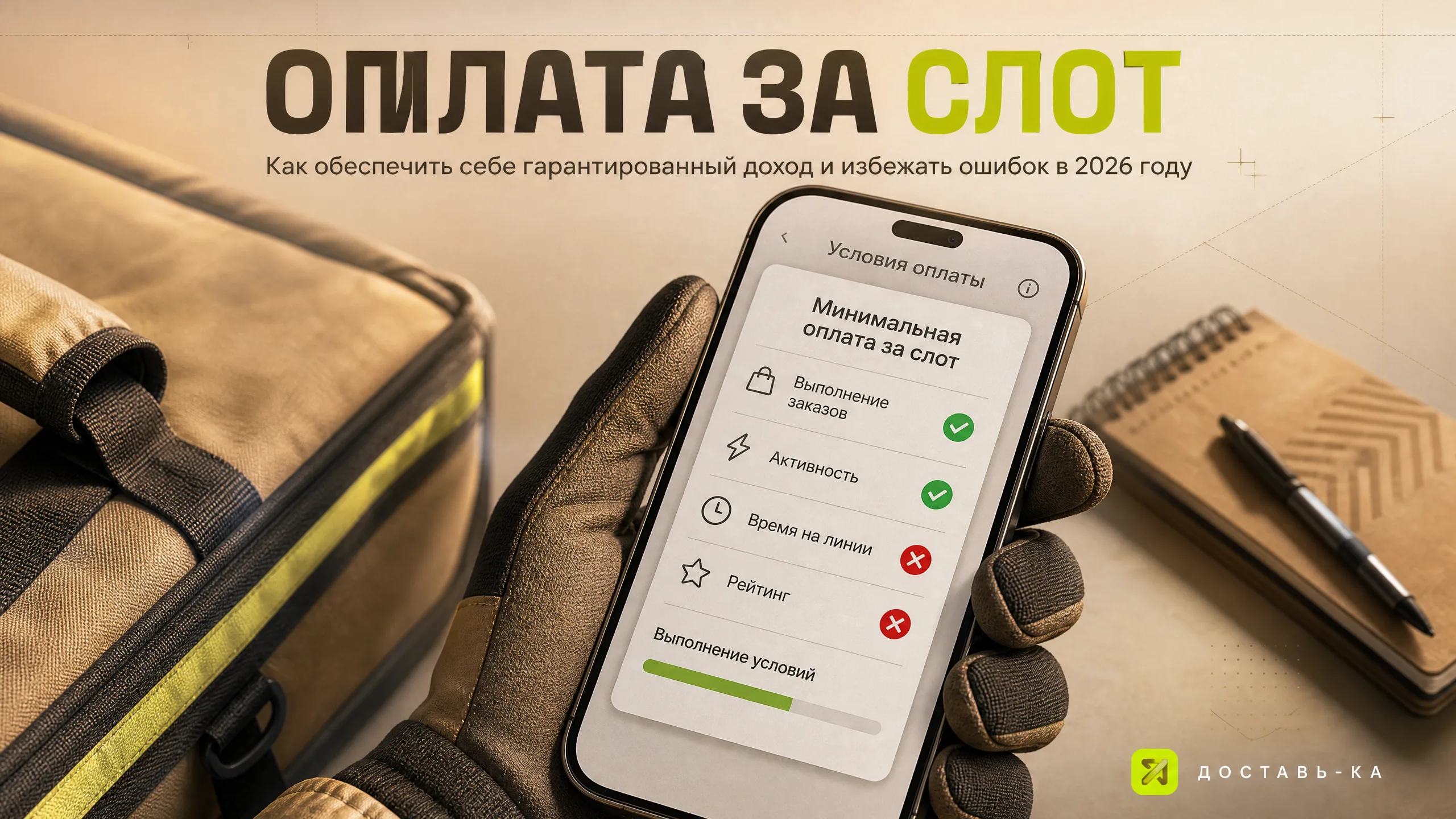 Минимальная оплата в Яндекс Еде: за что и сколько платят курьерам в 2026 году?