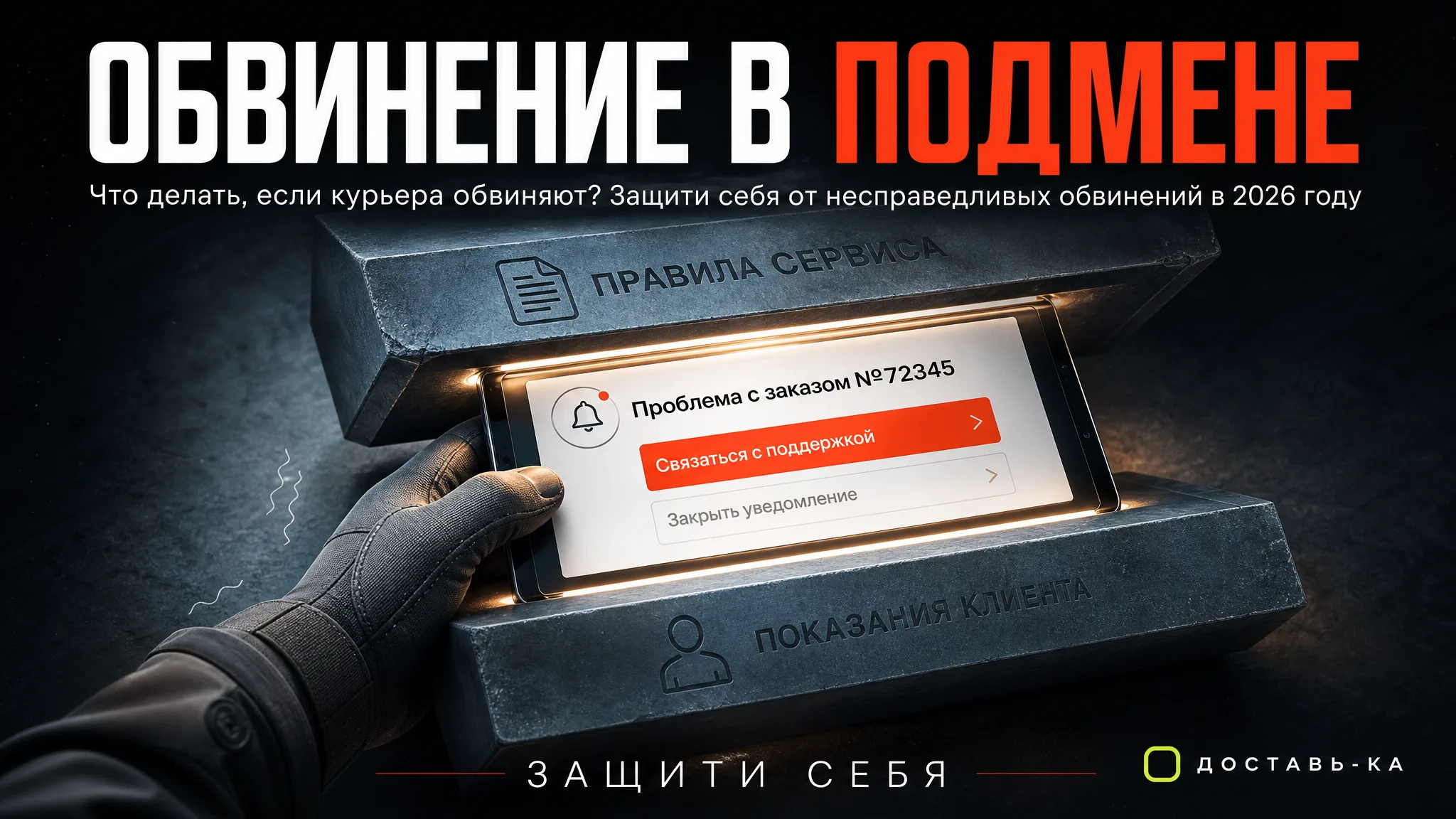 Обман с подменой заказа: что делать курьеру, чтобы не стать виновным в 2026 году