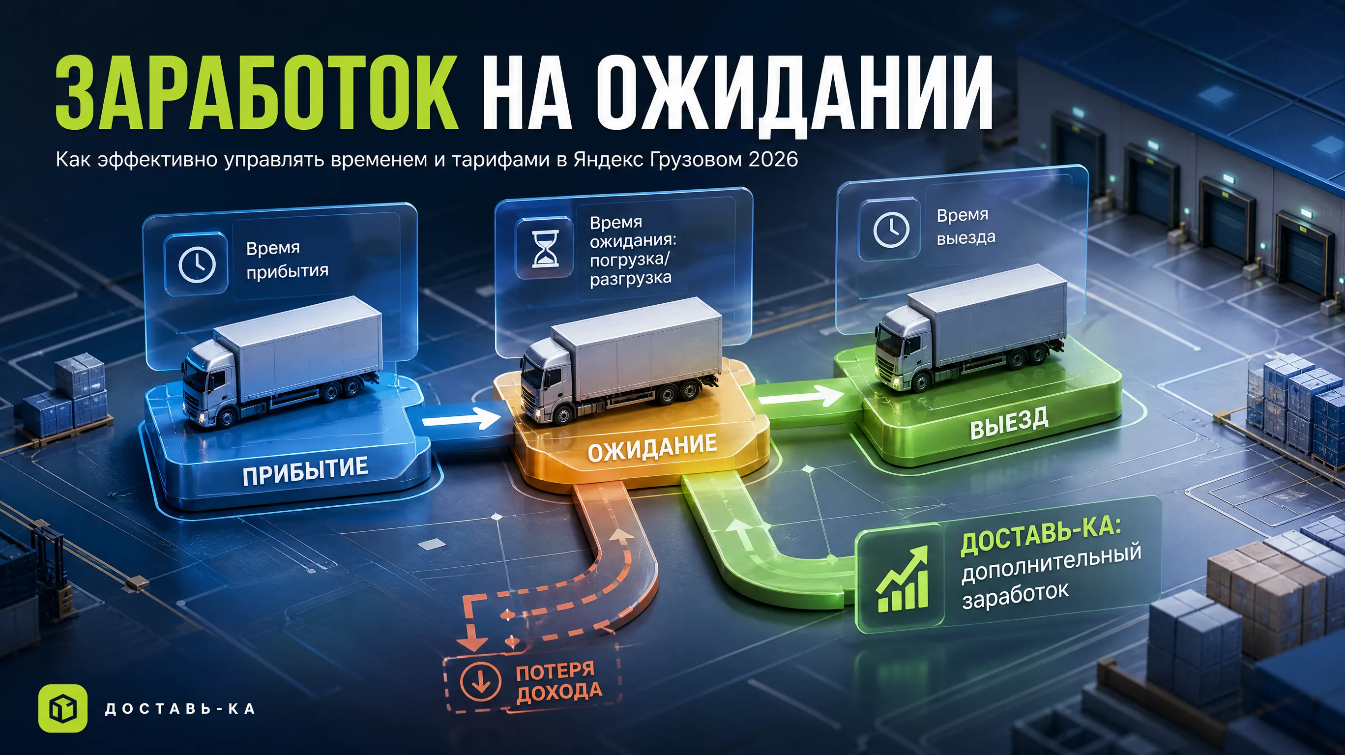 Яндекс Грузовой: ожидание и тарифы в 2026 году — что нужно знать курьеру