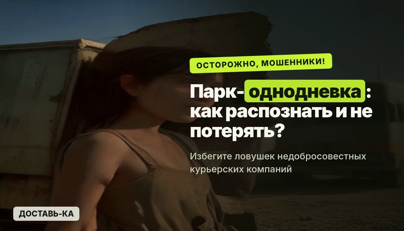 Как выбрать курьерский парк в 2026 году и не попасть на "однодневку"